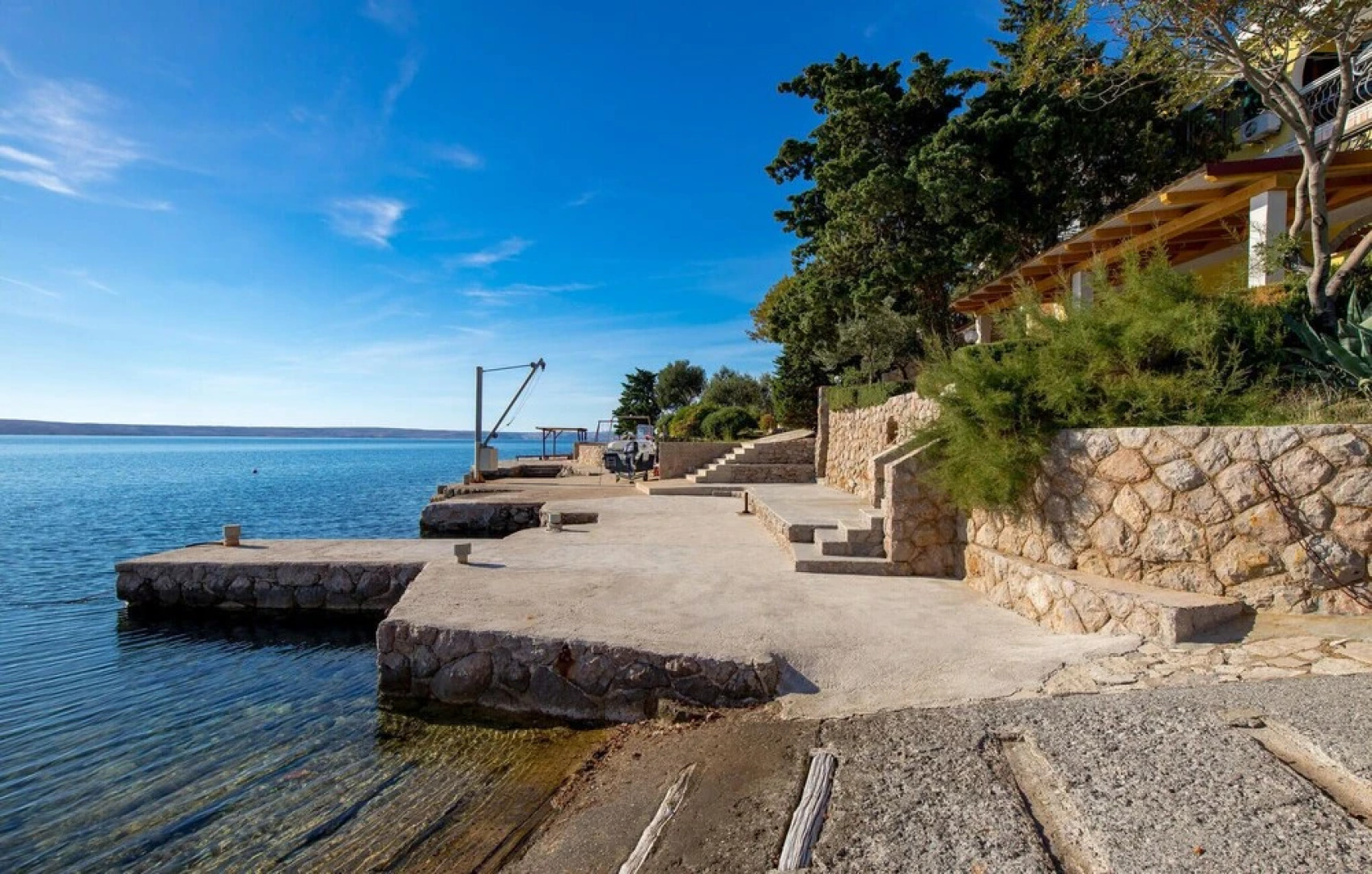 Nice Apartment in Baric Draga With 1 Bedrooms and Wifi