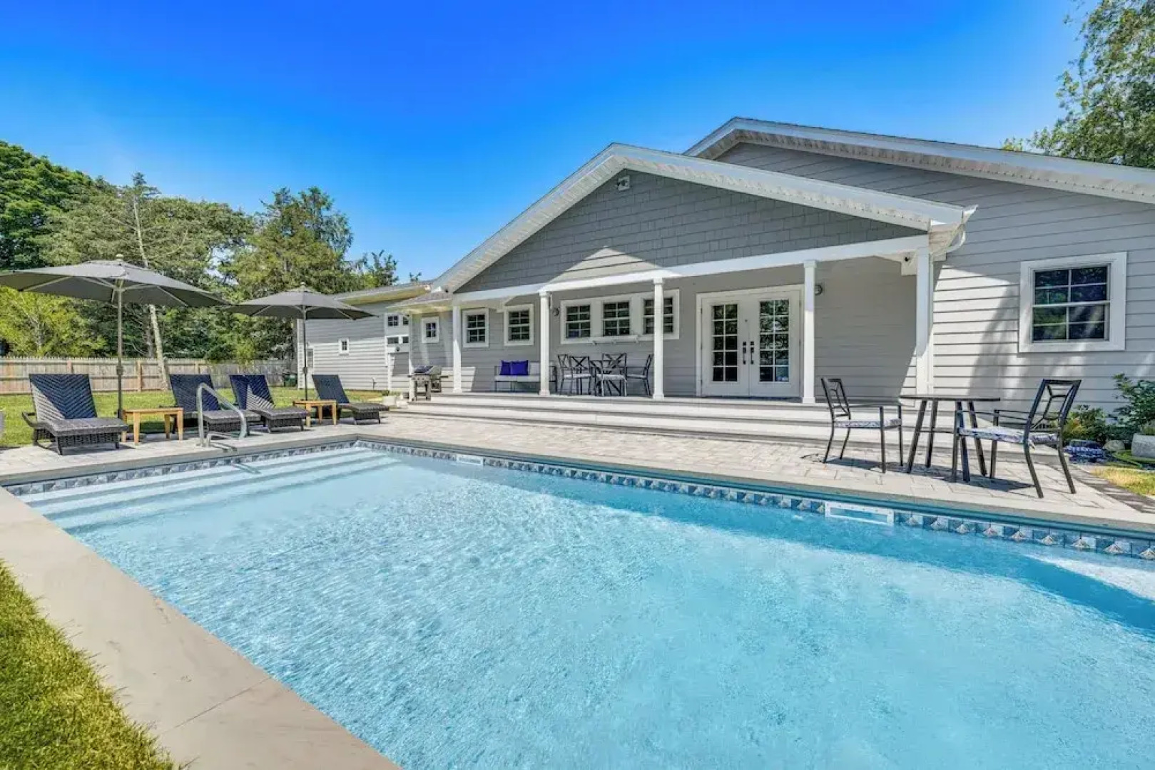 Distinctive Hamptons Home w/ Pool Near Bay, Ocean