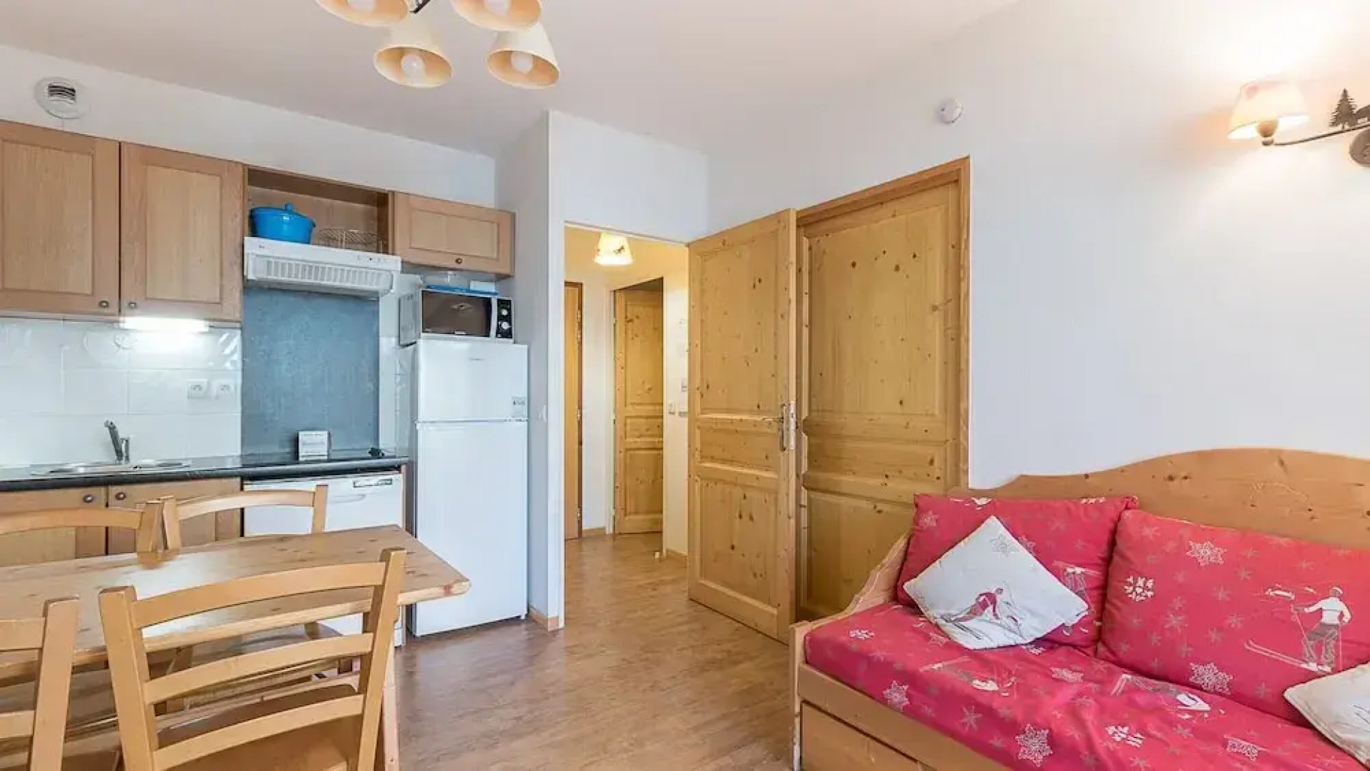 Apartment in Orcieres With Ski Slope Views