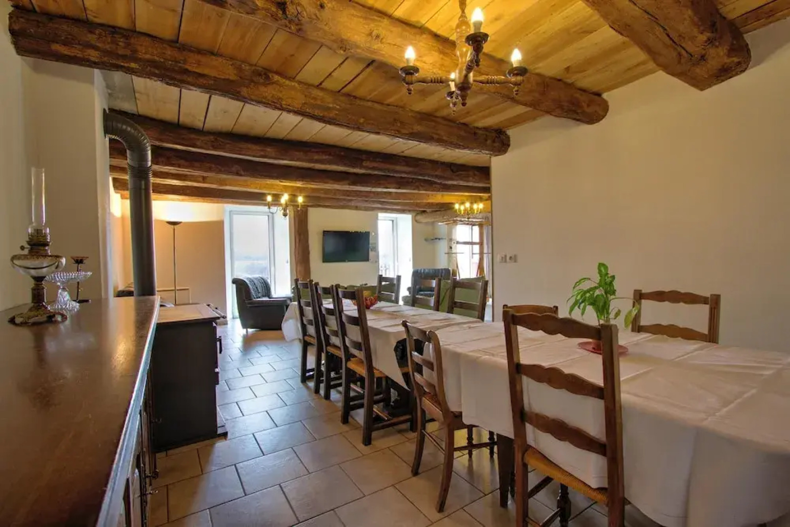 House With 5 Bedrooms in Marchastel, With Wonderful Mountain View, Enc