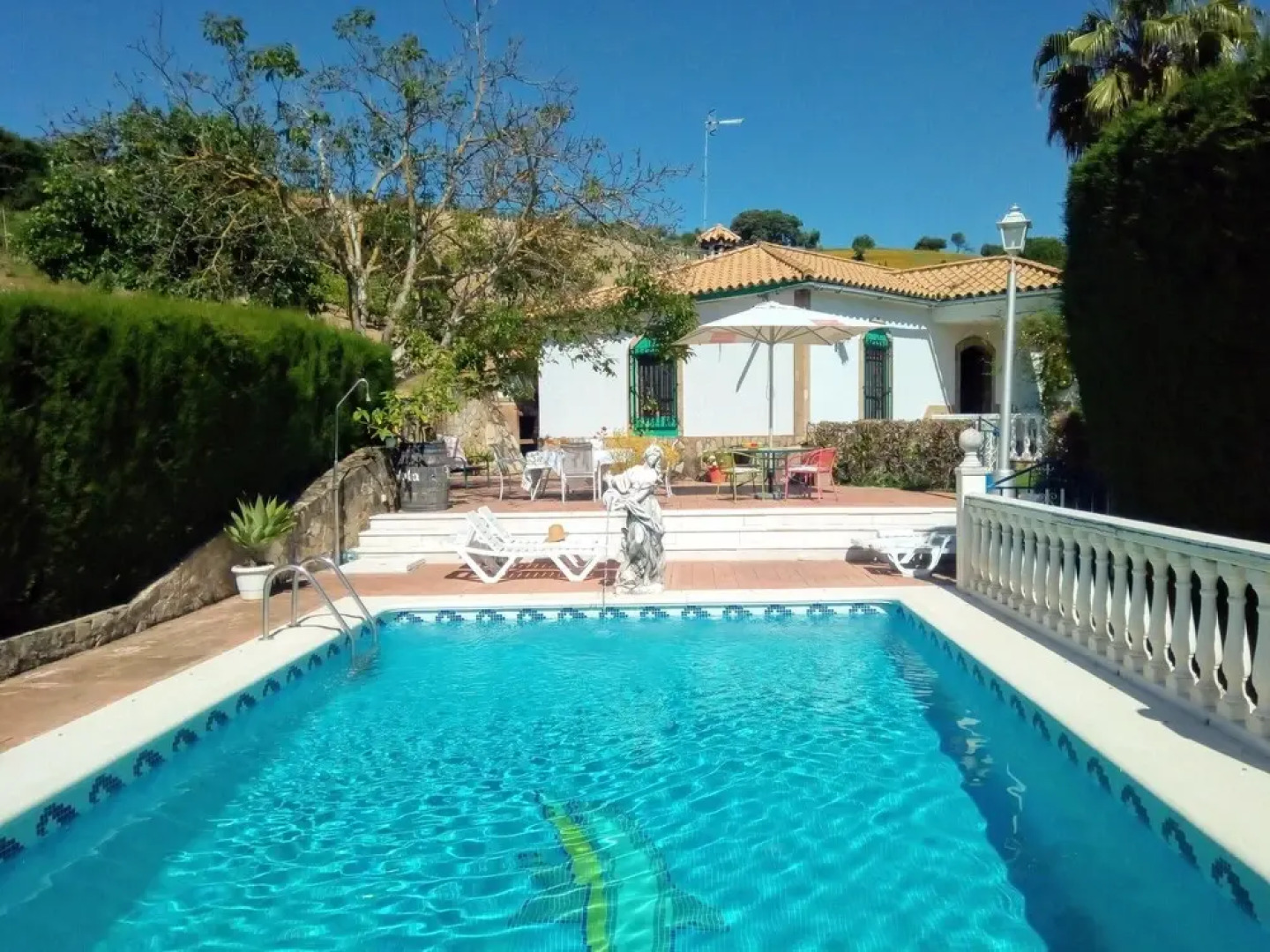 Villa With 4 Bedrooms in Prado del Rey, With Private Pool, Enclosed Garden and Wifi