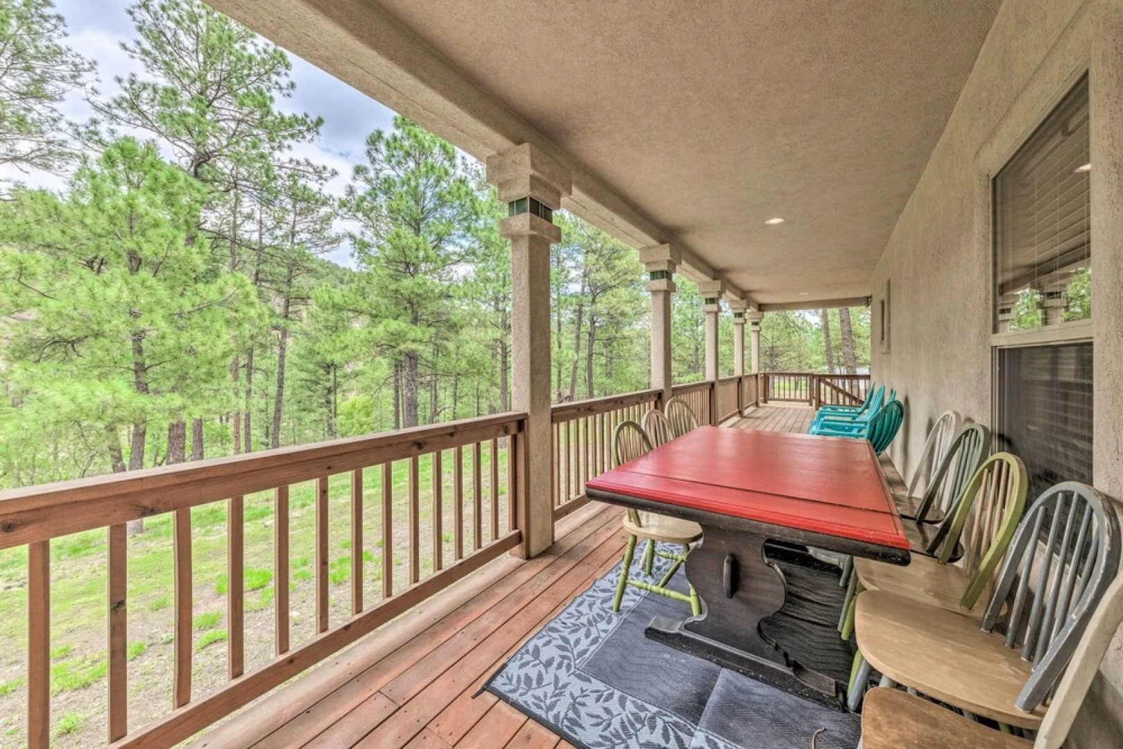 Spacious Ruidoso Retreat on 6 Gated Acres!