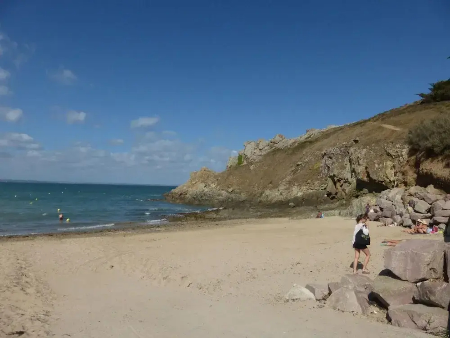 Nice House on Fenced Plot, Near Val Andre