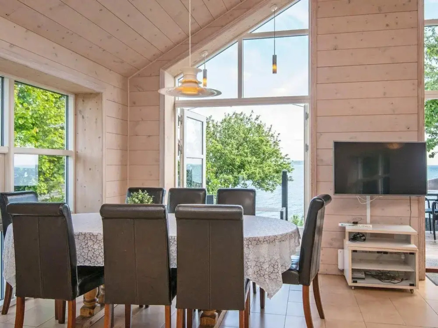 Panoramic Retreat by Water