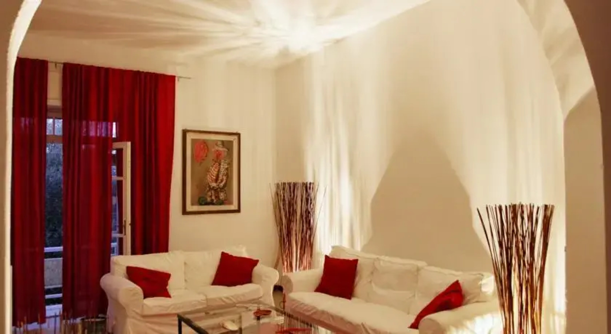 Casa bianca rossa viola