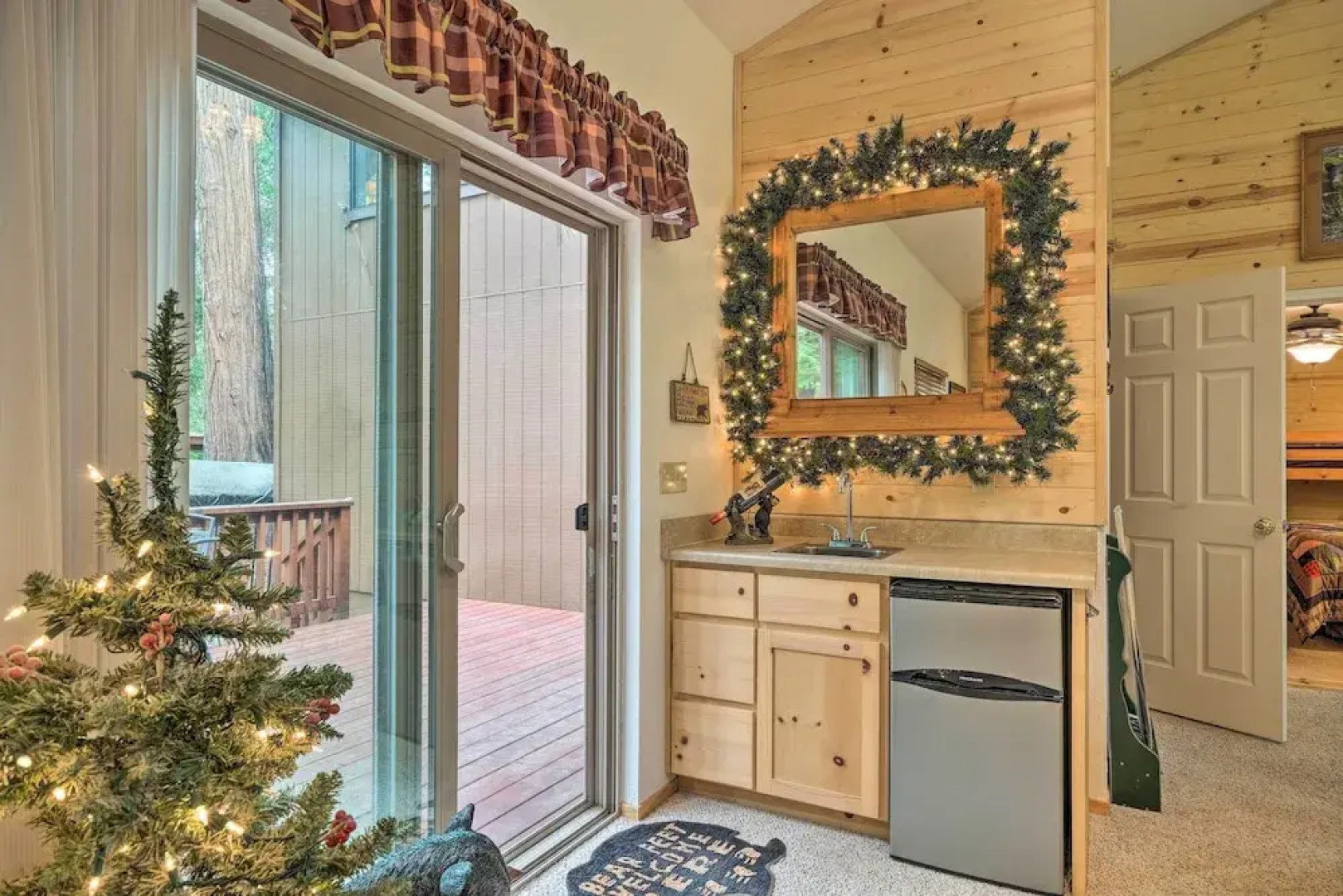 Game Room & Deck: Pet-friendly Camp Connell Cabin