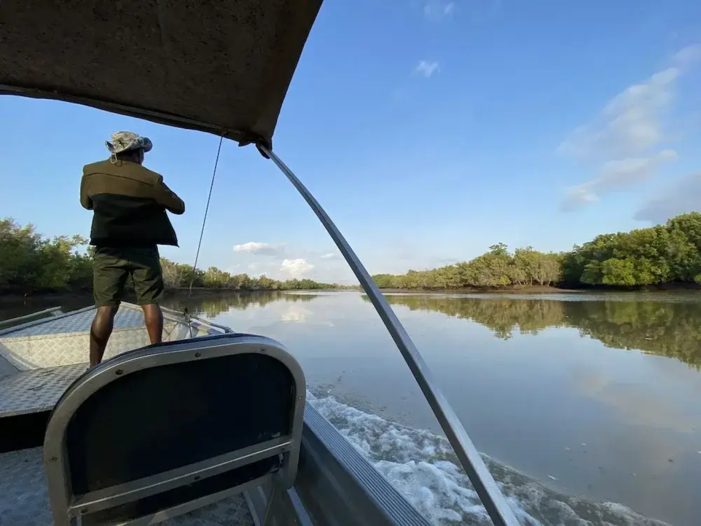 Saadani Safari Lodge - bush, river, beach