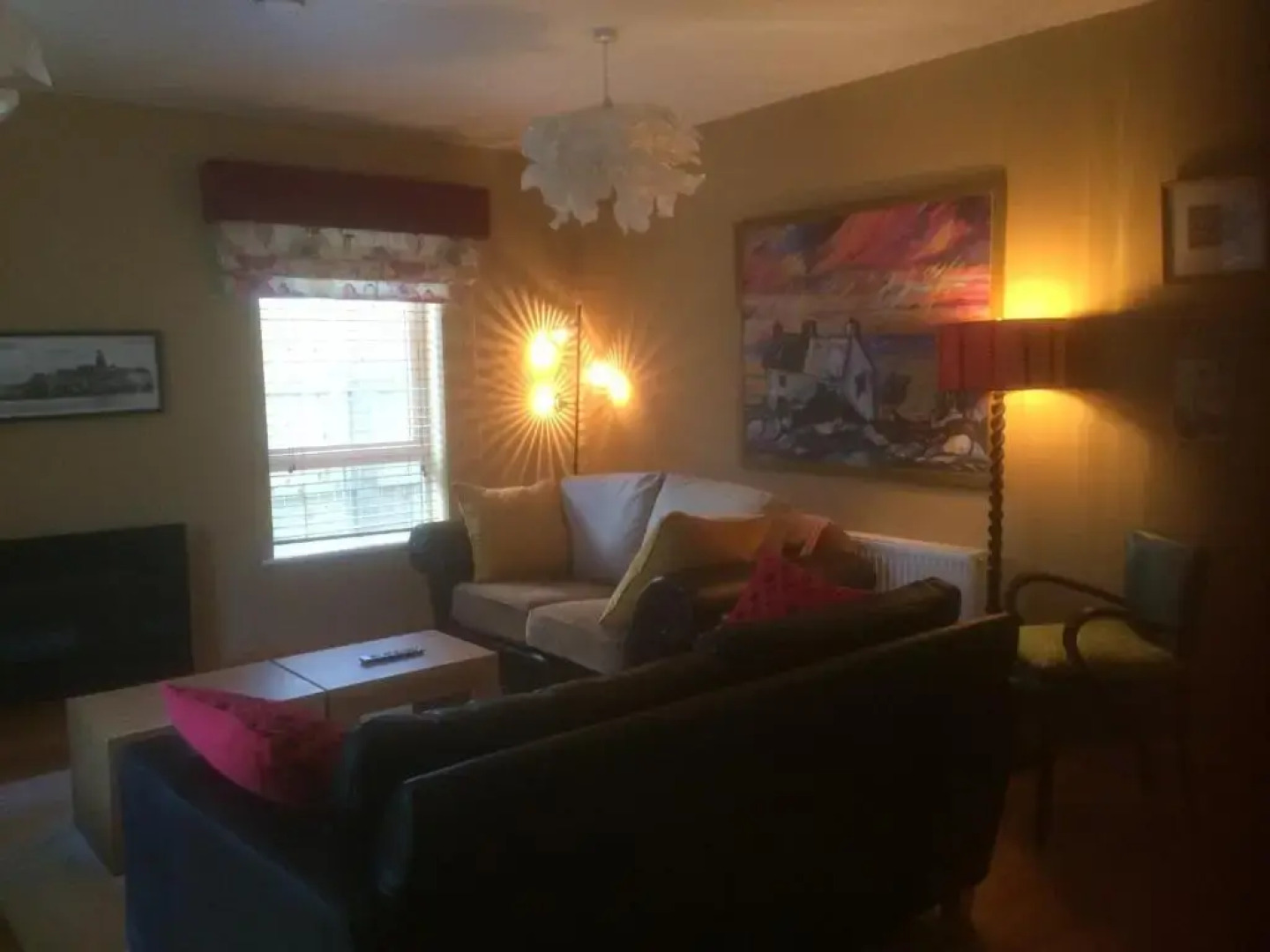 Secluded ground floor village centre apartment