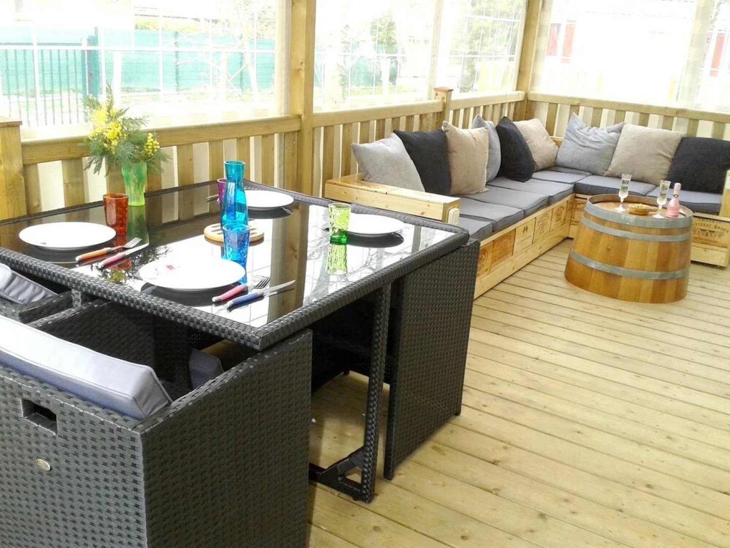 Bungalow With 2 Bedrooms in Soulac-sur-mer, With Pool Access and Furni