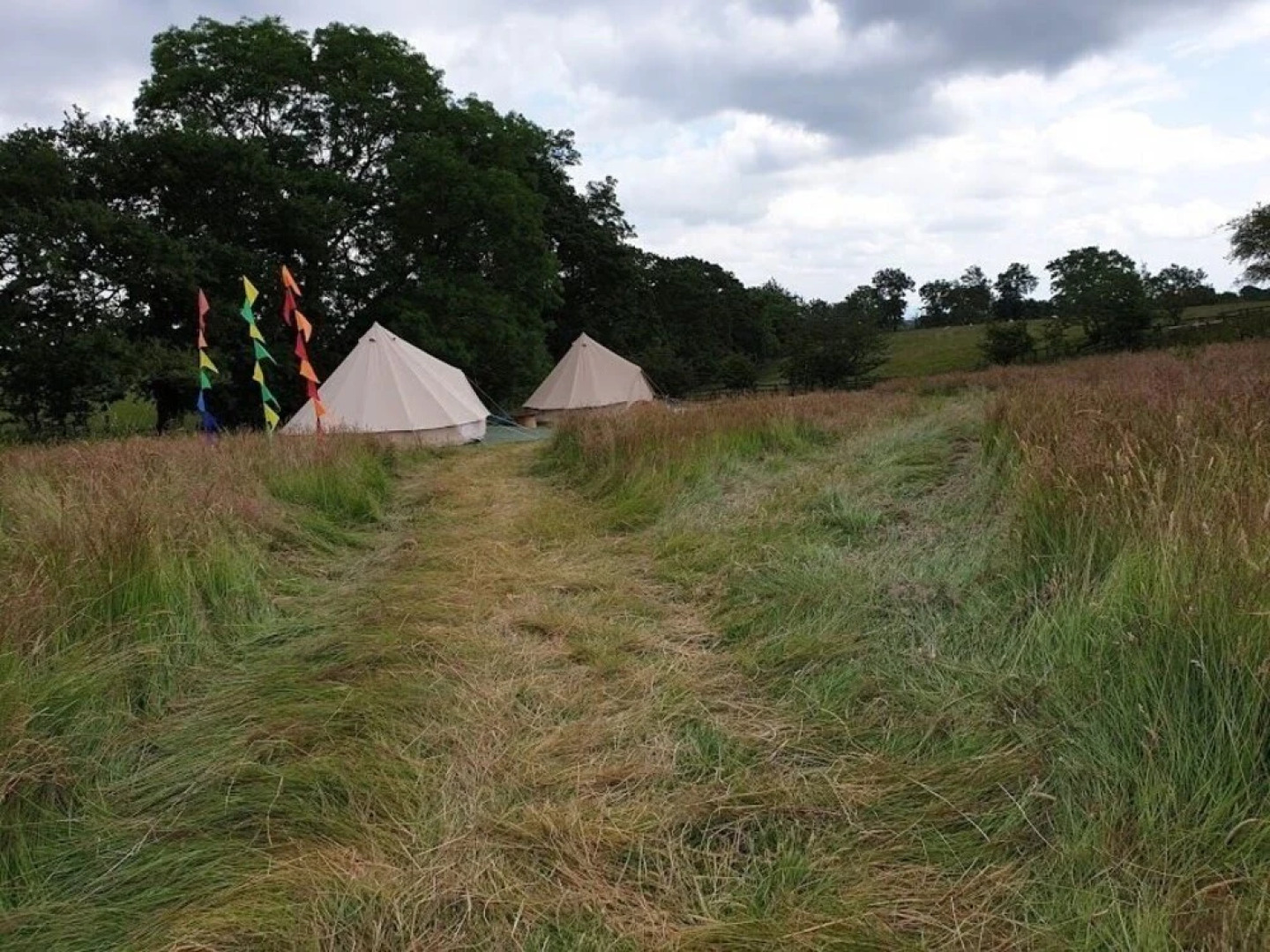Whispers the Wind Bell Tent Hang Out Zone