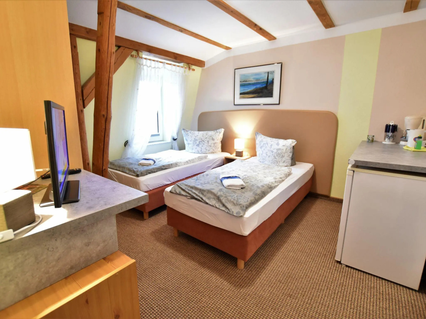 Wohnung in Grundshagen mit Gartensitzplatz