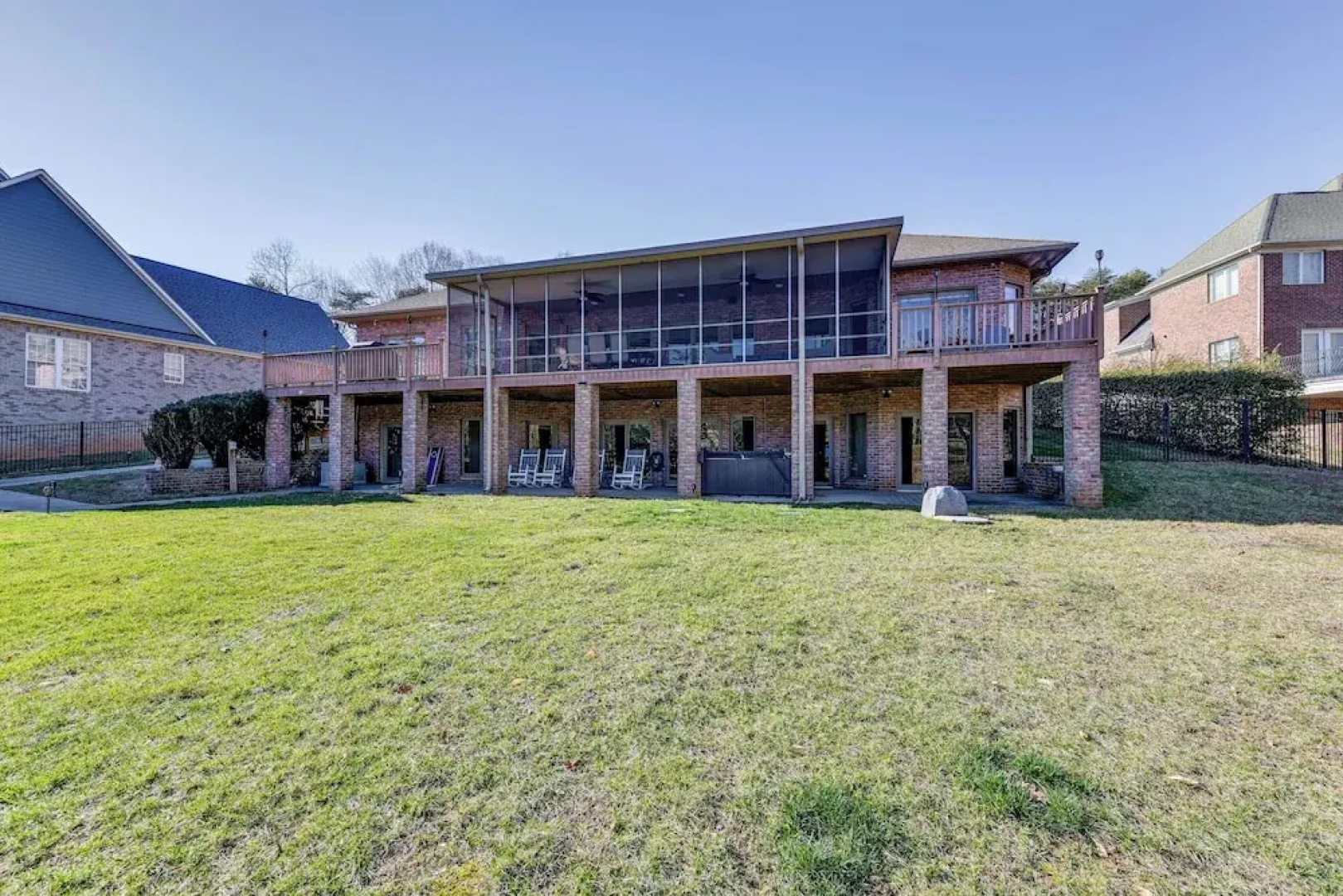 Waterfront Lake Norman Retreat w/ Dock + Hot Tub!