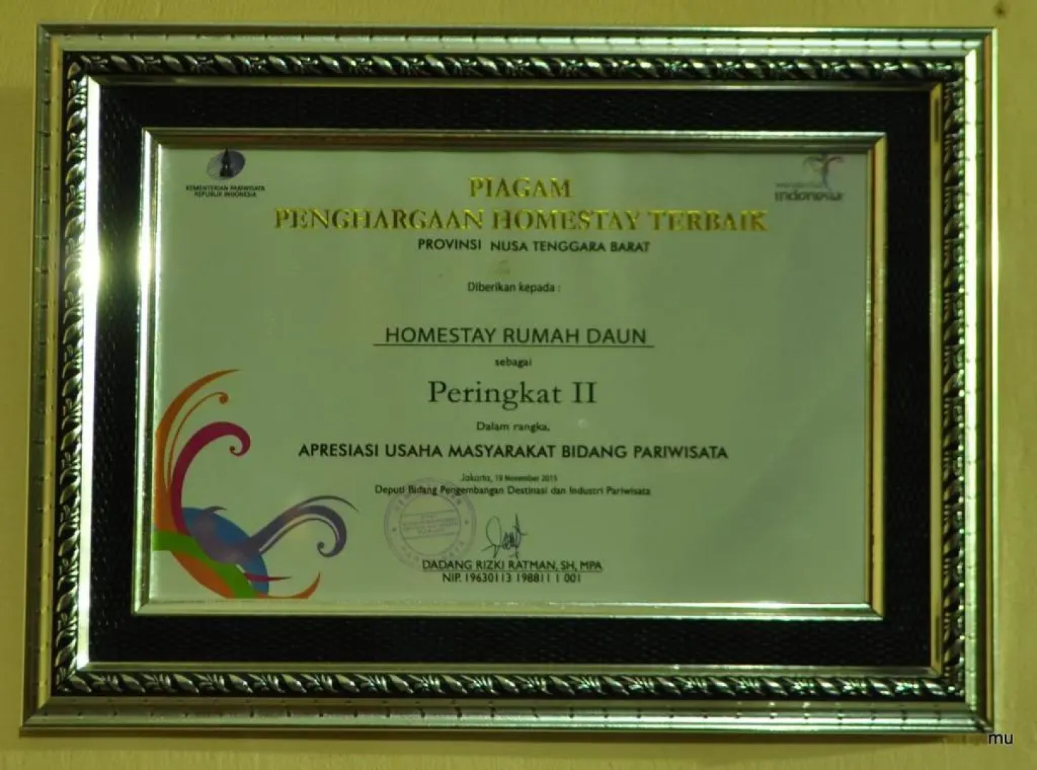 Rumah Daun Homestay Tetebatu