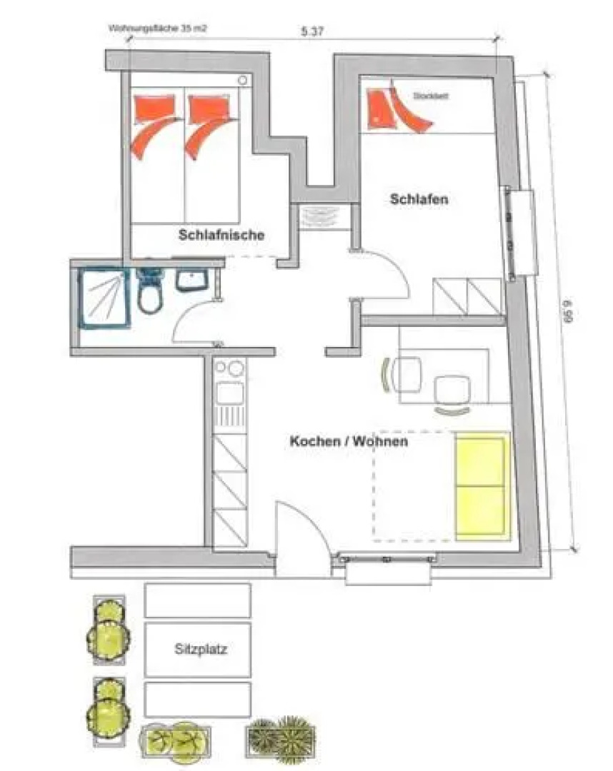 Tgantieni Sot - Haus mit Herz