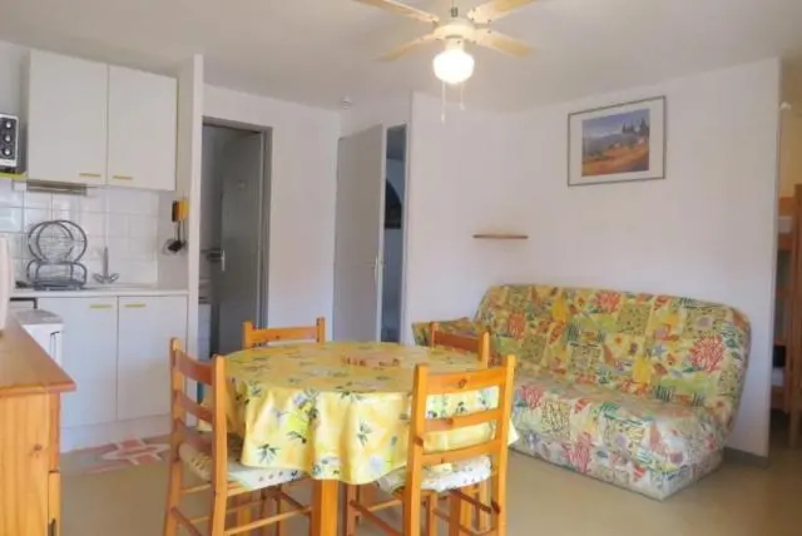 Coquet T2 coin nuit accès direct plage - vue mer - parking privé 5CMER48C