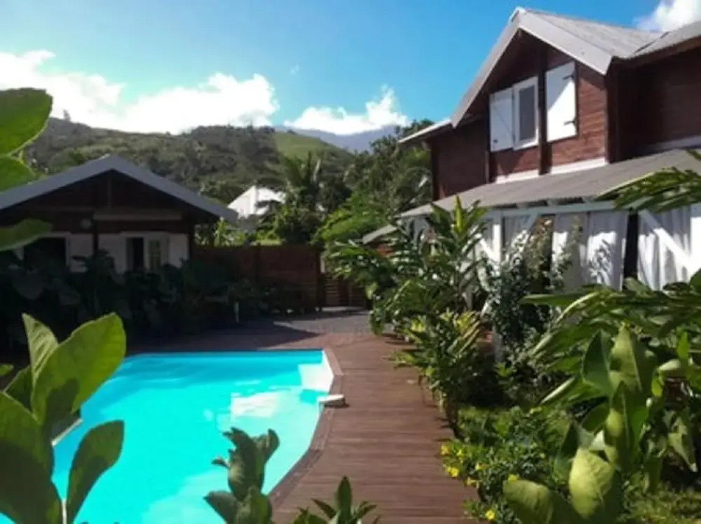 Bungalow With 2 Bedrooms in Vincendo, Saint-joseph, With Pool Access,