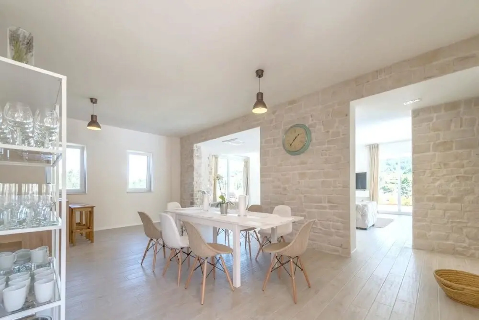 Villa With 4 Bedrooms in Pitve, With Wonderful sea View, Private Pool,