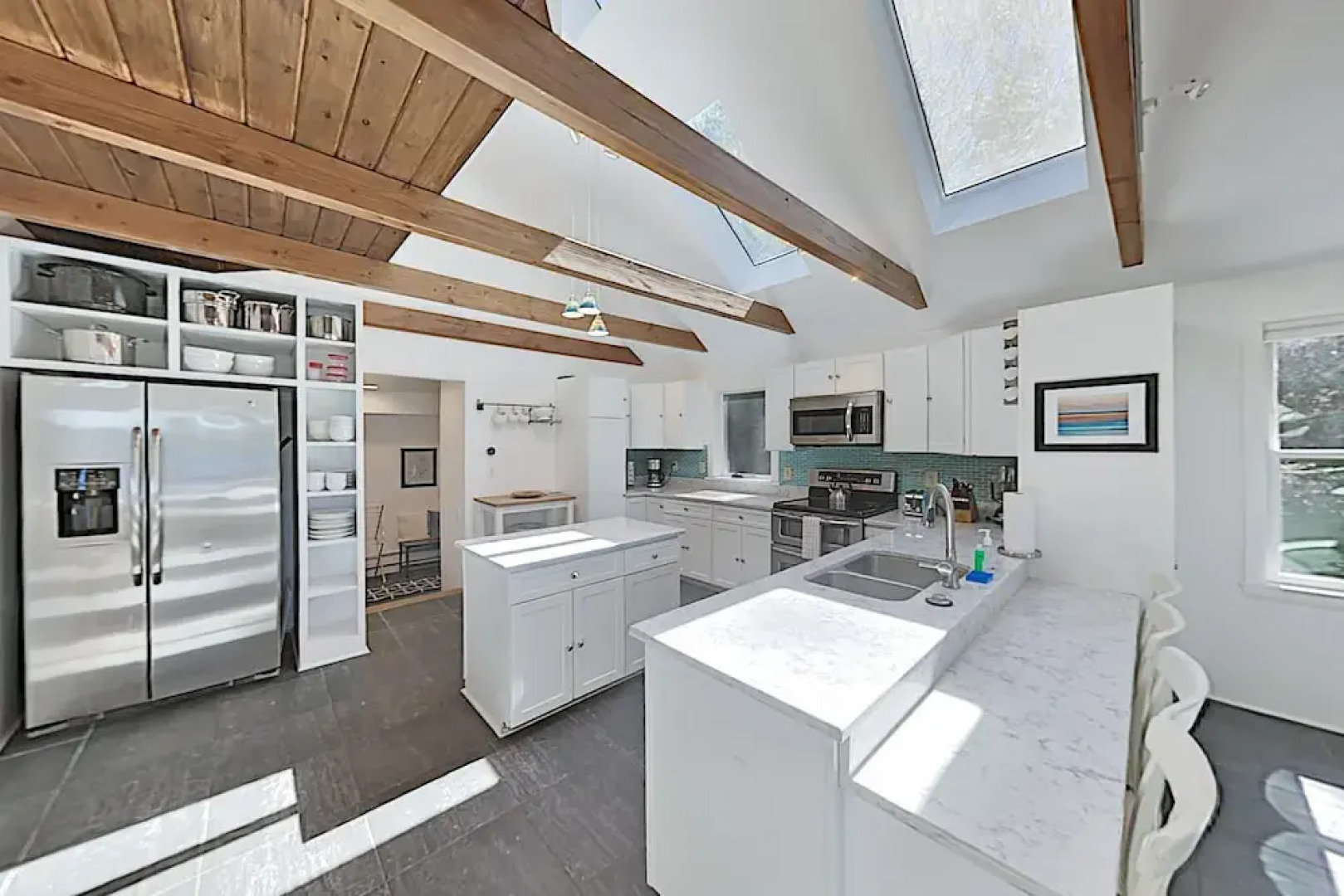 Stunning Waterfront W/ Private Deep-water Dock 6 Bedroom Home