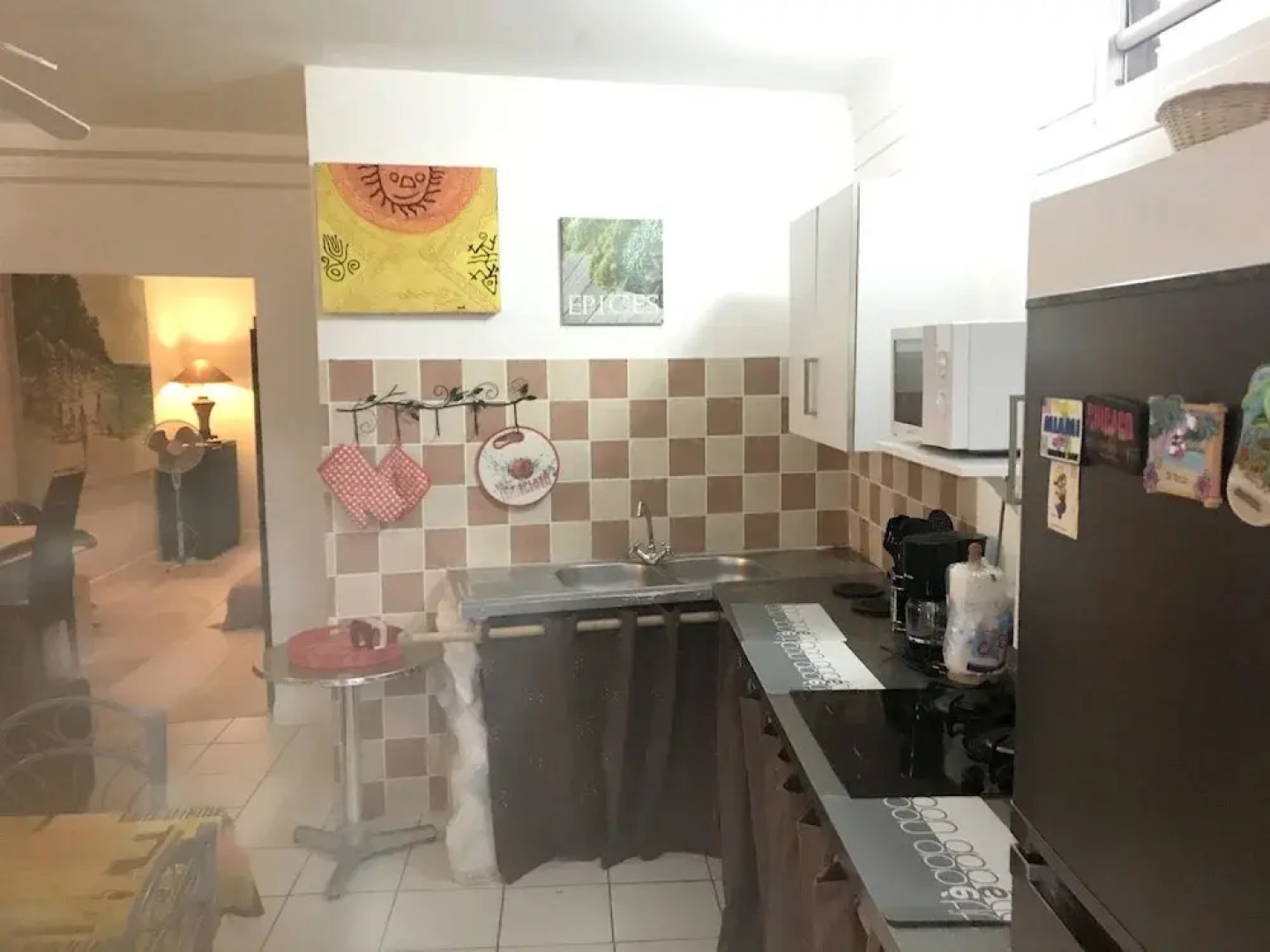 Apartment With one Bedroom in La Trinité, With Wonderful sea View, Bal