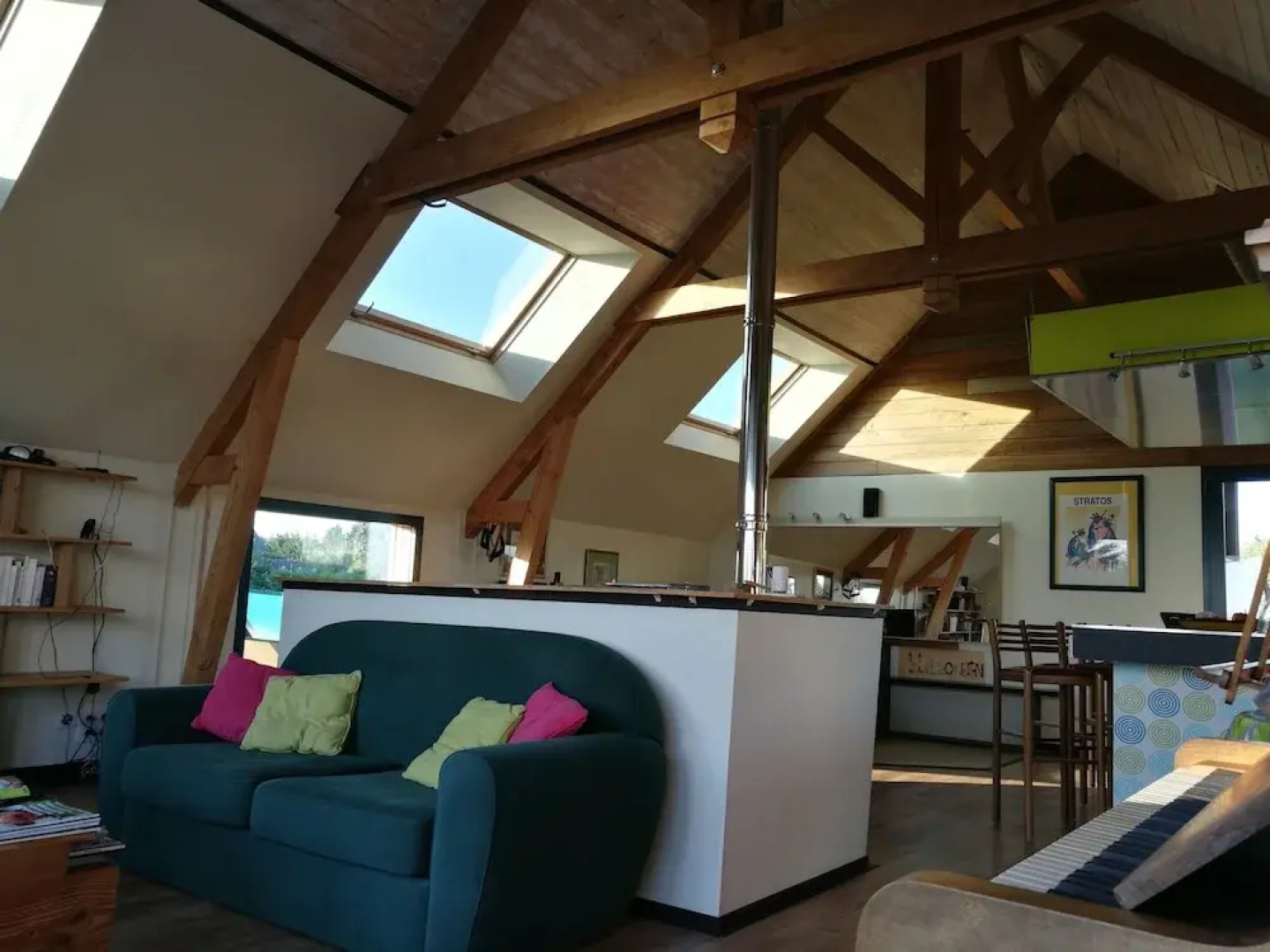 Maison bois bioclimatique