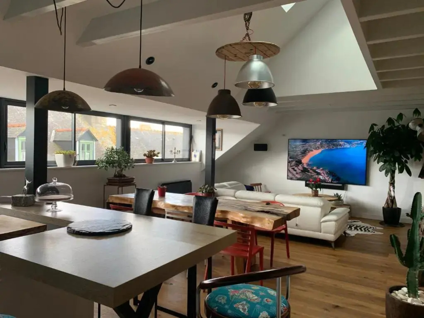 Appartement 3 chambres centre ville et 100m de la mer