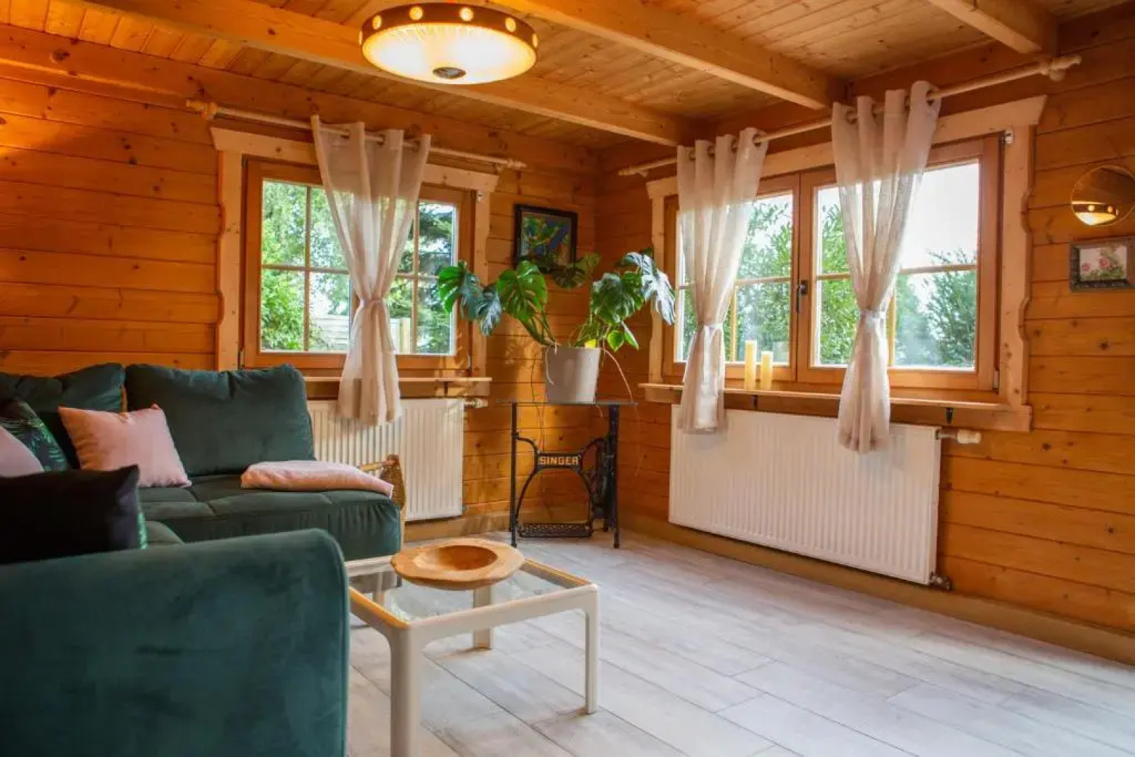 Ferienhaus Blockhaus Am Hengstberg Bei Dresden