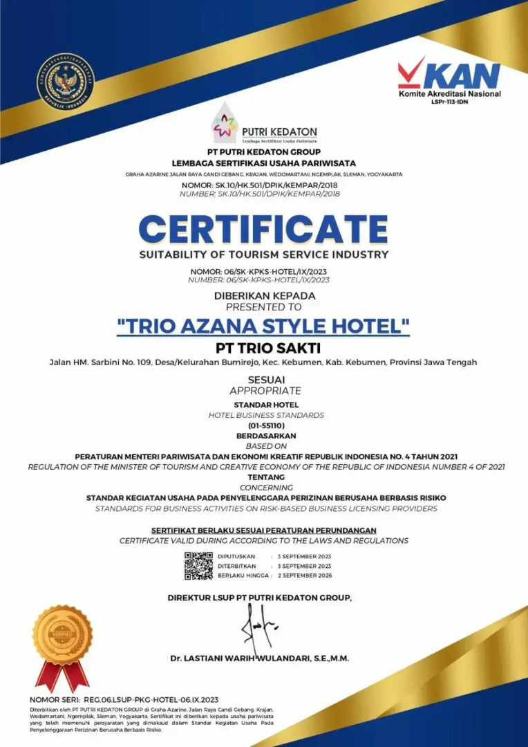 Trio Azana Style Kebumen