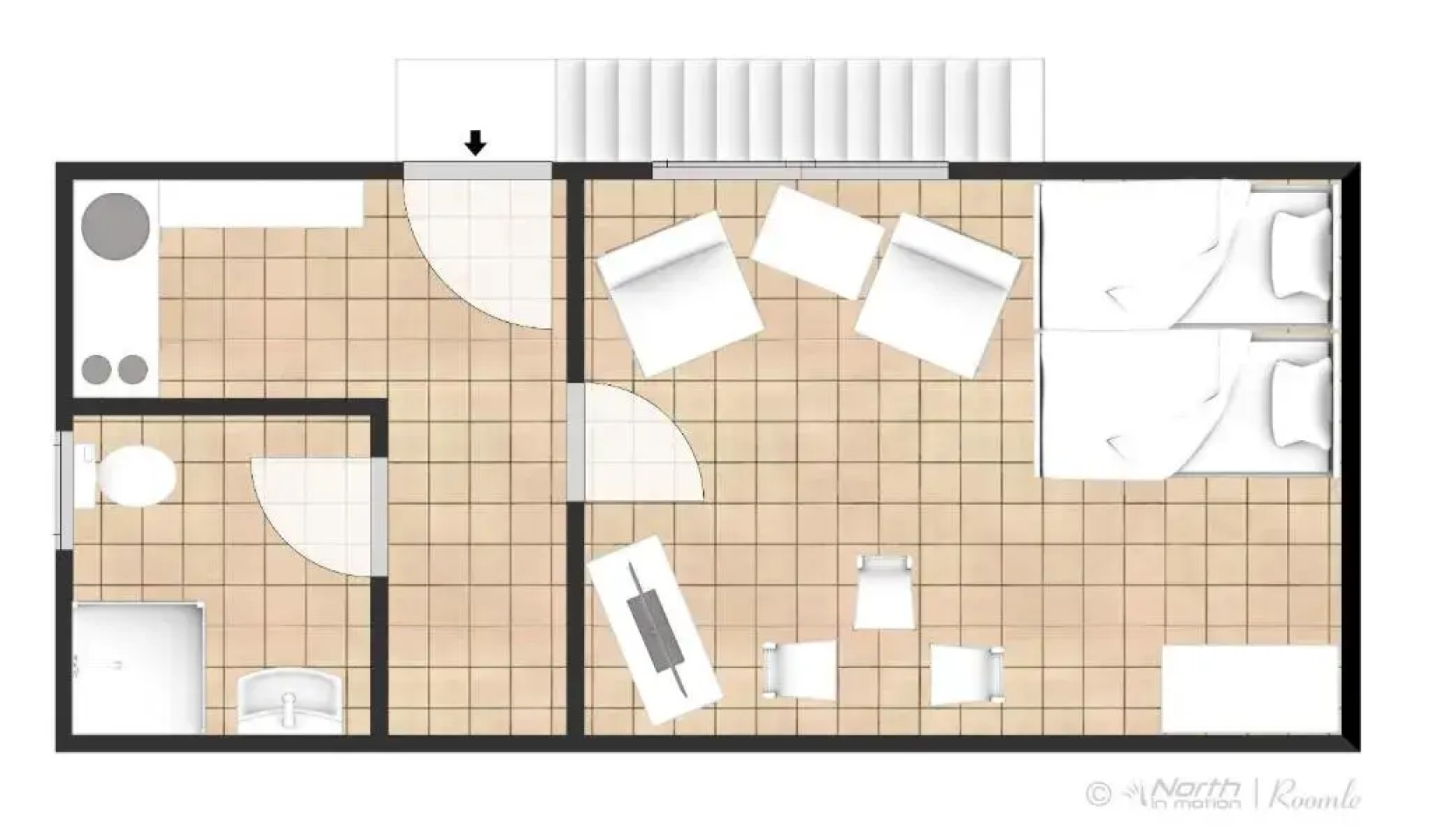 Ruhige Ferienwohnung in Niepars
