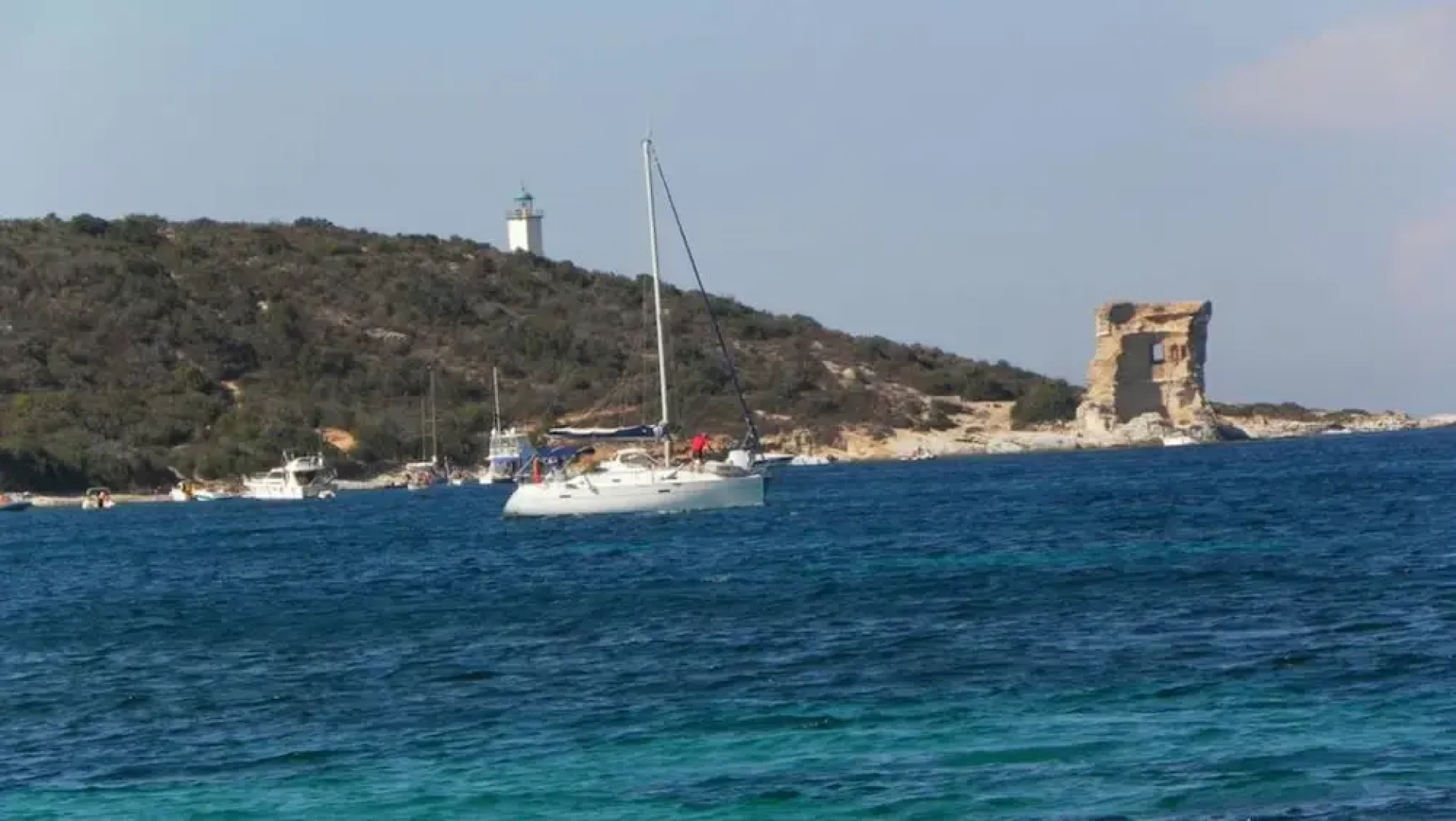 House With 2 Bedrooms in Poggio-mezzana, With Wonderful sea View, Encl