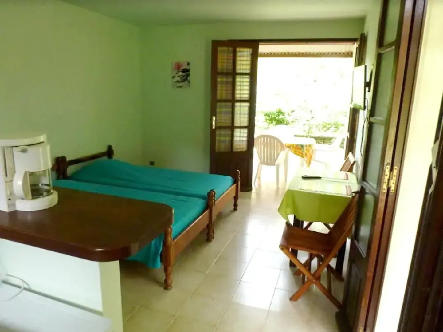 Studio in Les Anses-d'arlet, With Wonderful Mountain View, Enclosed Garden and Wifi