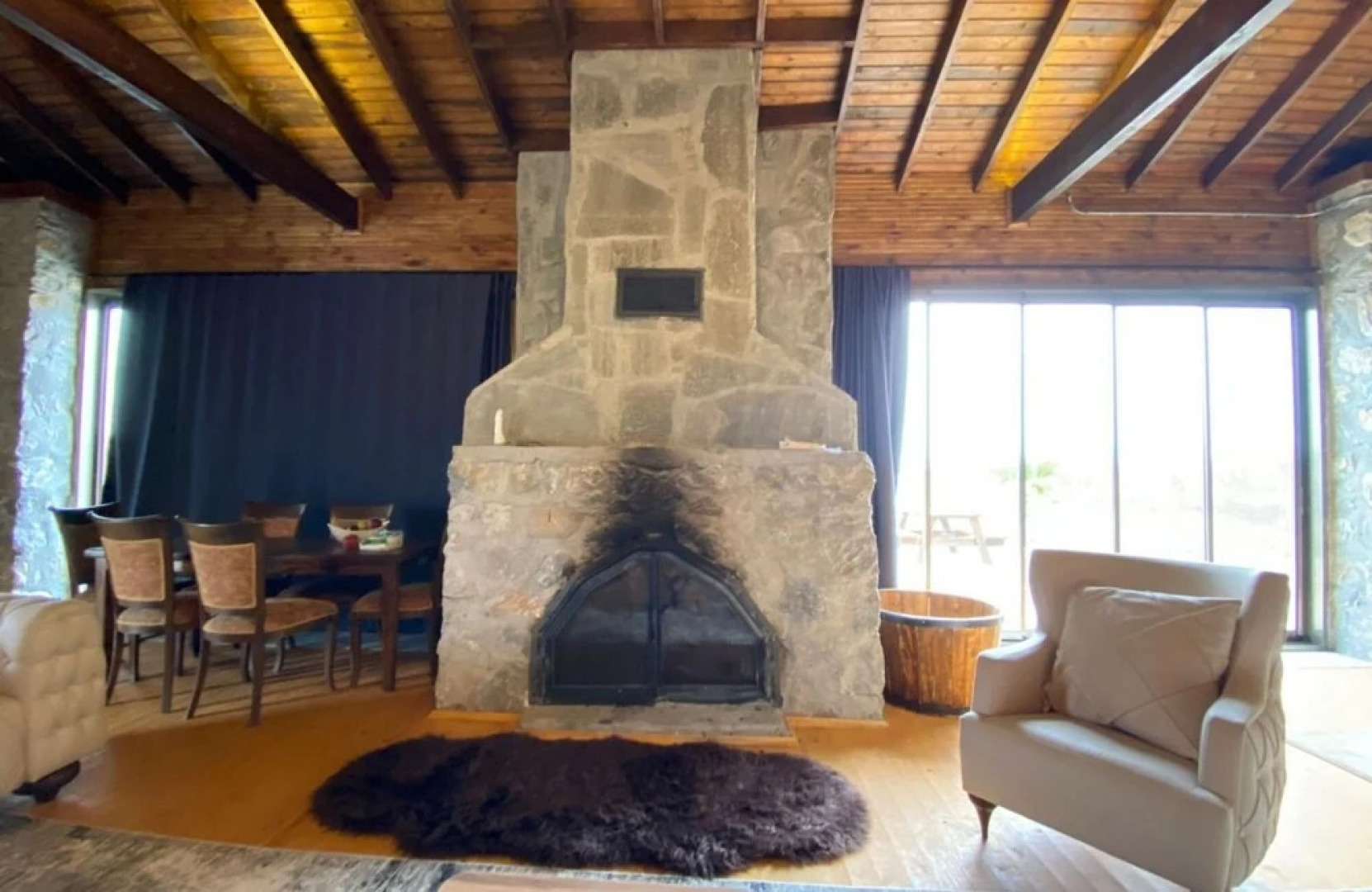 Lovely and Cozy Stone House With Hammam and Fireplace in Iznik Bursa