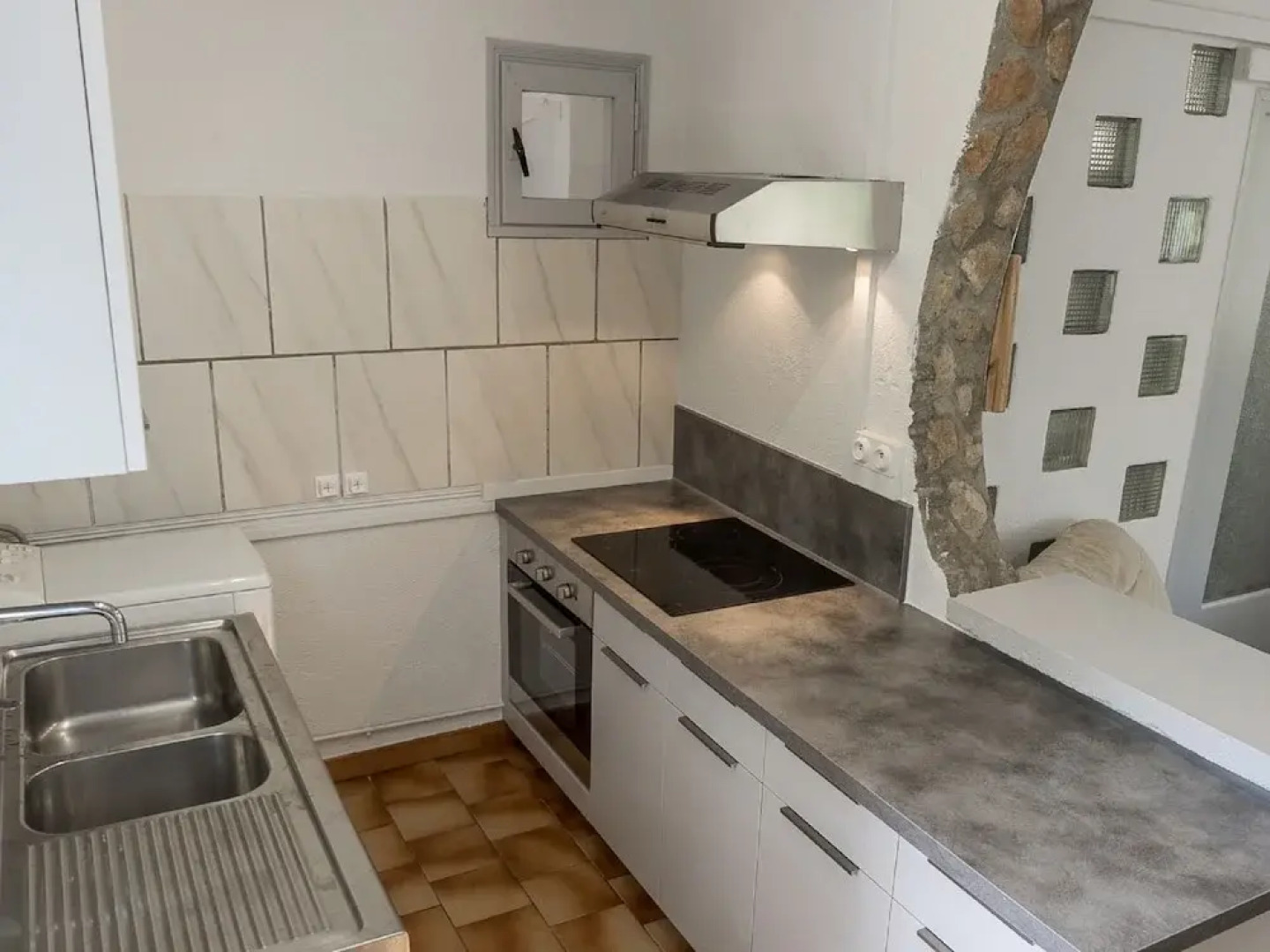 Cottage in Uzer With Pool, Terrace, Garden, Deckchairs