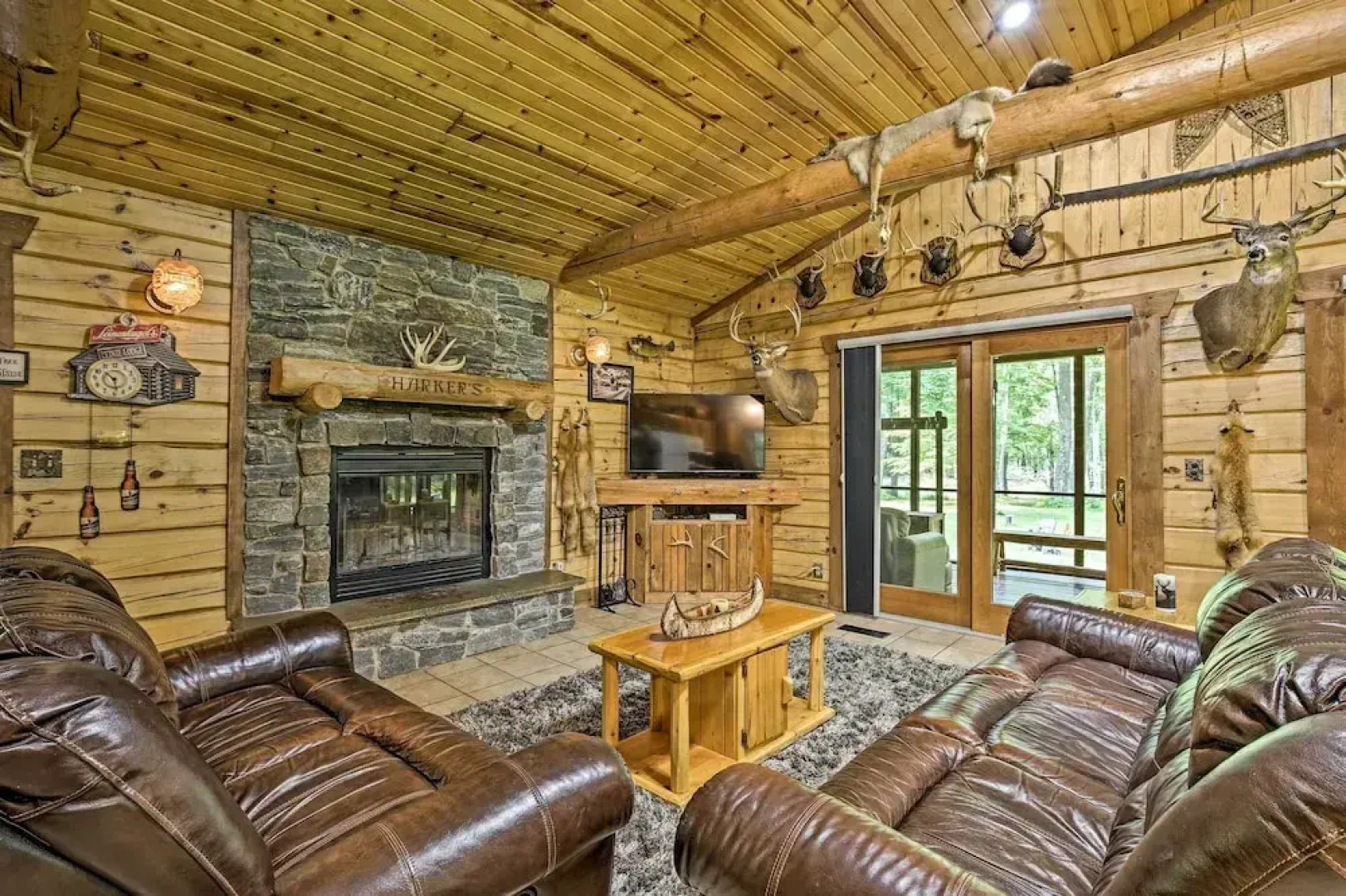 Scenic Cabin on 2 Acres Near Lake Holcombe Marina!