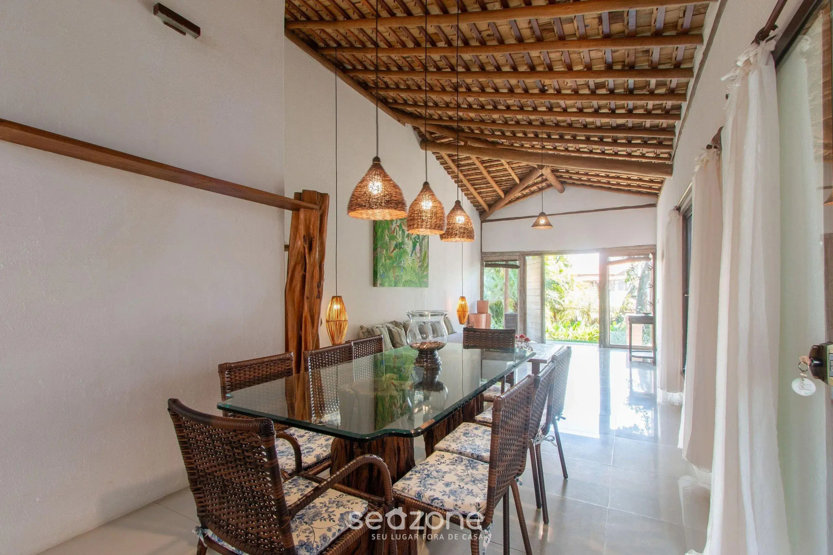 Casa de férias com piscina e churrasqueira ACC519