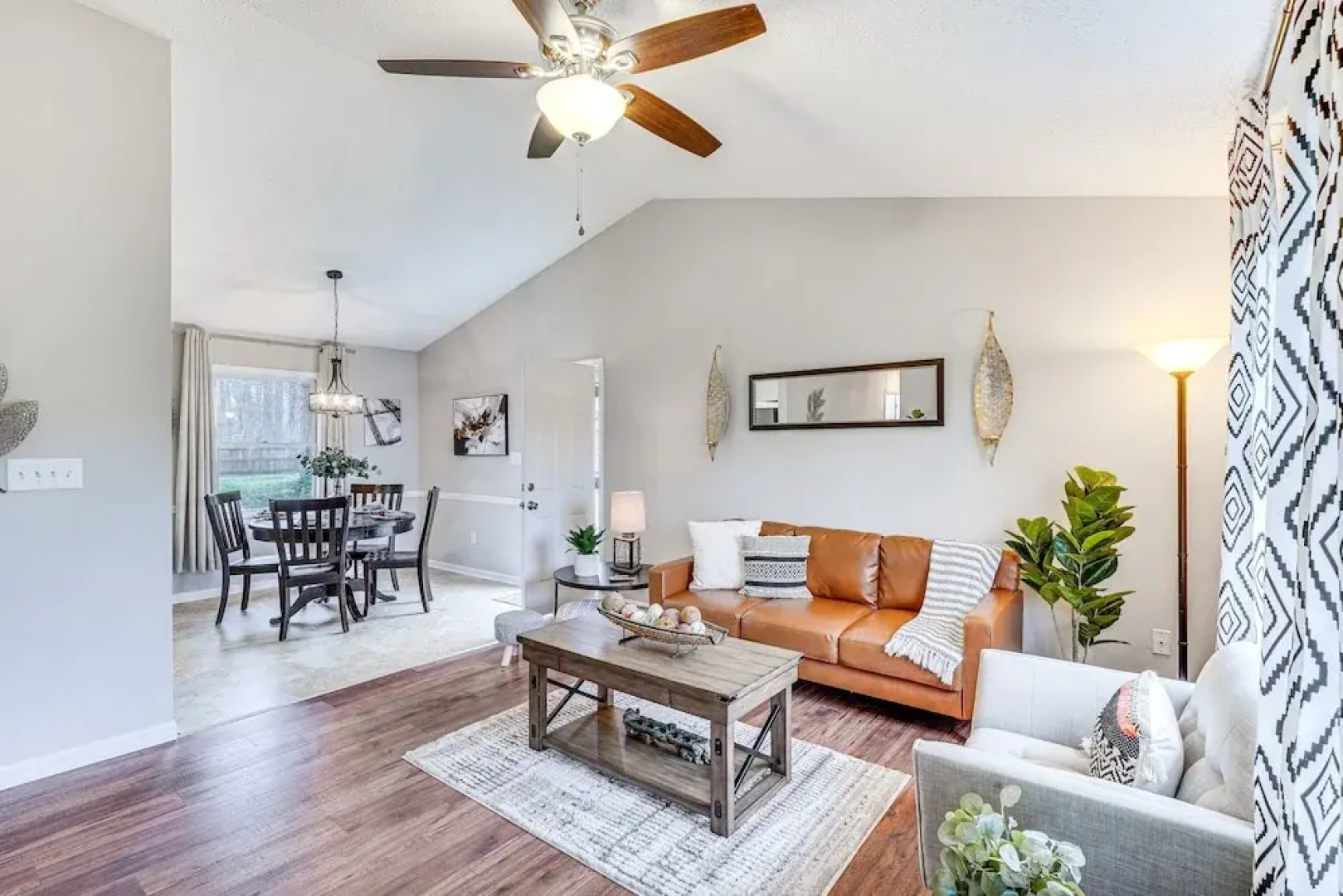 Mebane Home w/ Private Yard: Steps to Downtown!