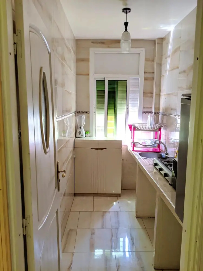 Apartment with 2 Bedrooms in Kenitra, with Wonderful City View, Furnished Terrace And Wifi - 10 Km From the Beach