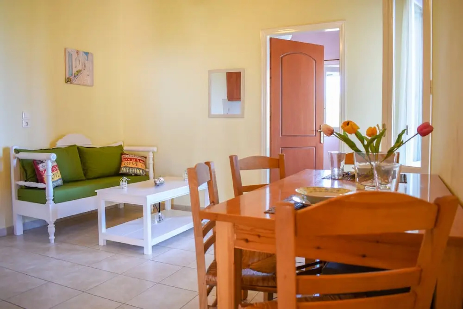 Panoramic seaview close to the beach