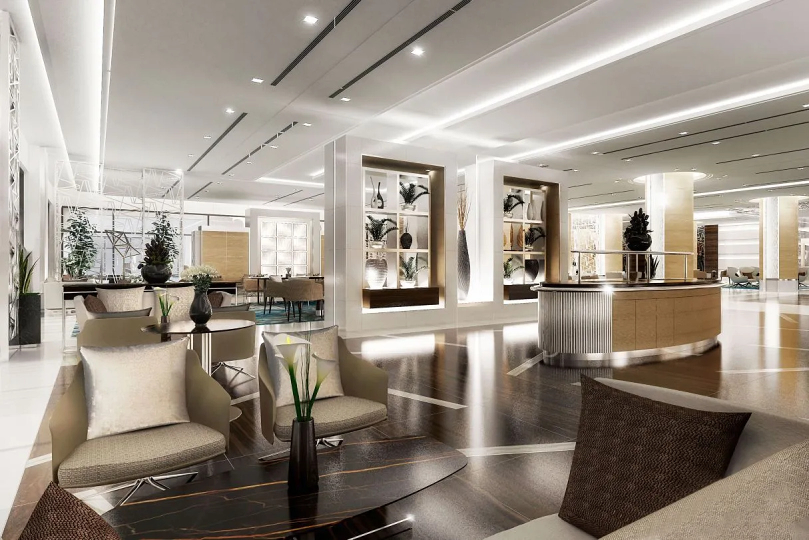 Отель Marriott Resort Palm Jumeirah