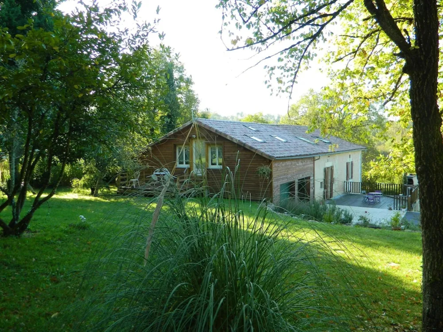 Chalet With 2 Bedrooms in Saint-germain-du-salembre, With Pool Access,