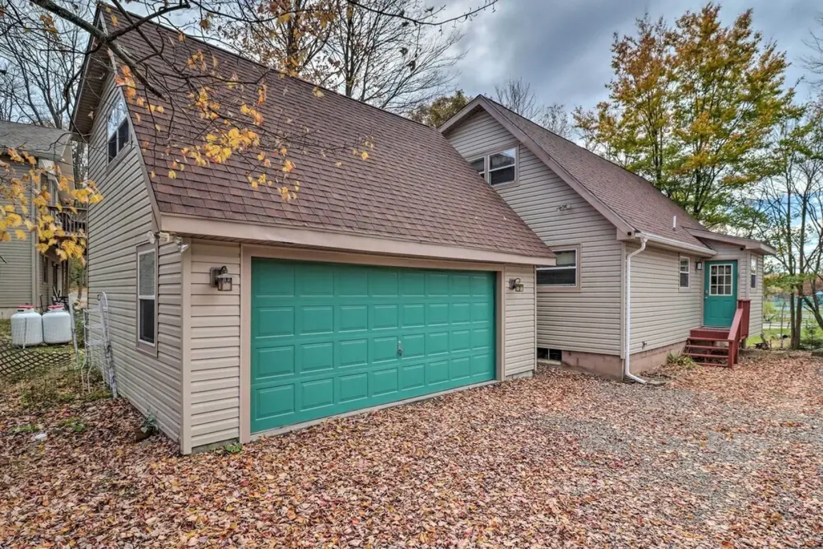 Walk to Beach: Lakefront Pocono Escape w/ Fire Pit