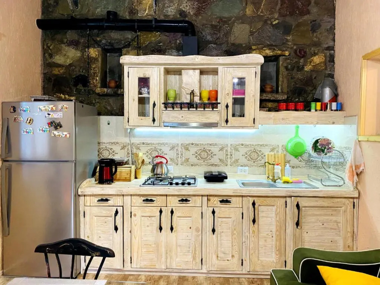 Four seasons in Ananuri