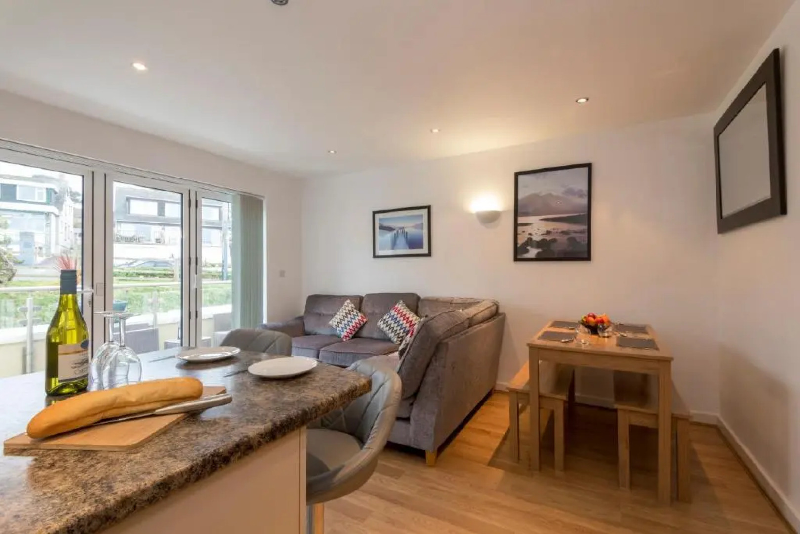The Beach House & Porth Sands Apartments