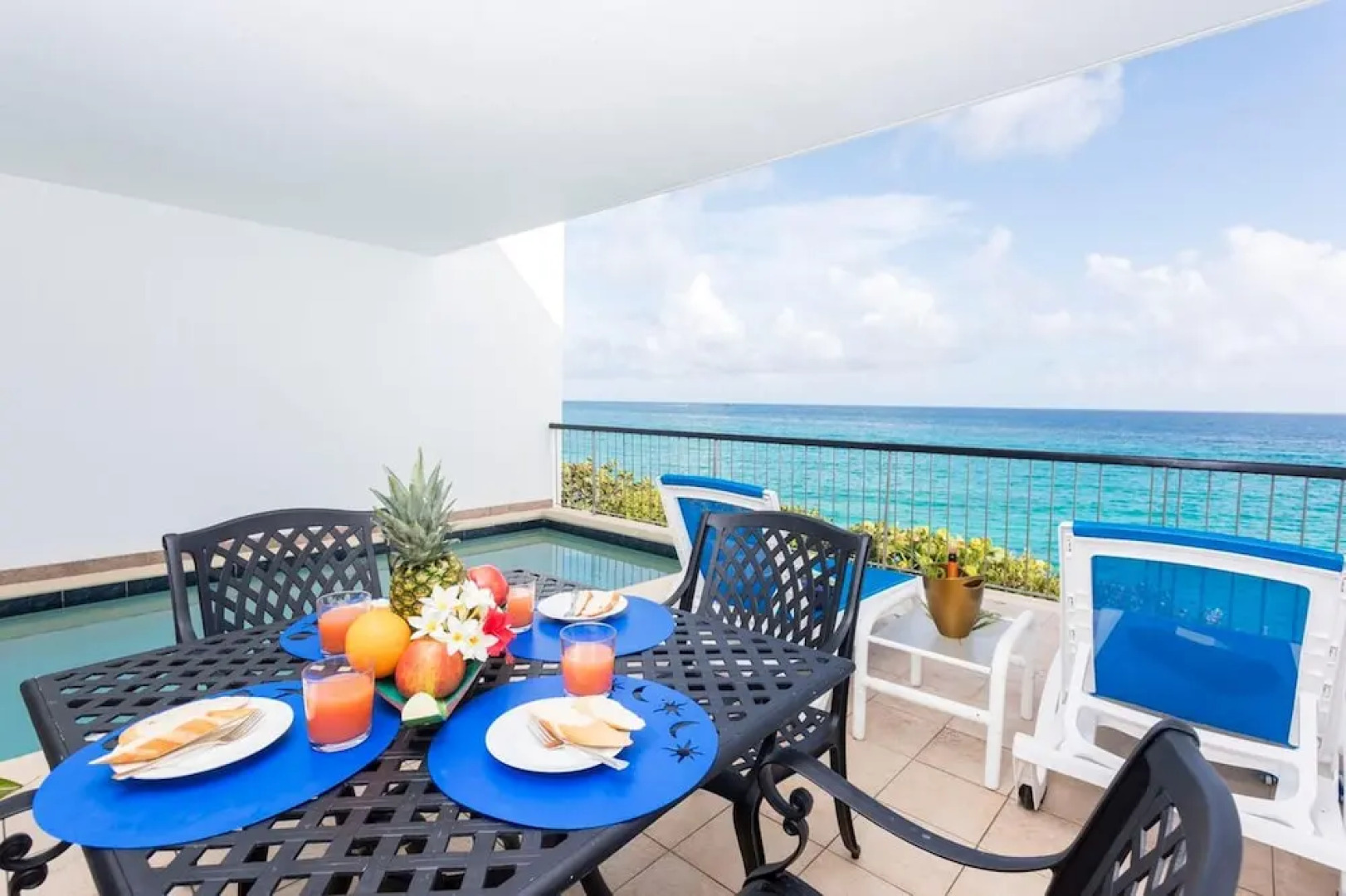 Apartment With 2 Bedrooms in Lowlands, With Wonderful sea View, Indoor Pool, Furnished Balcony