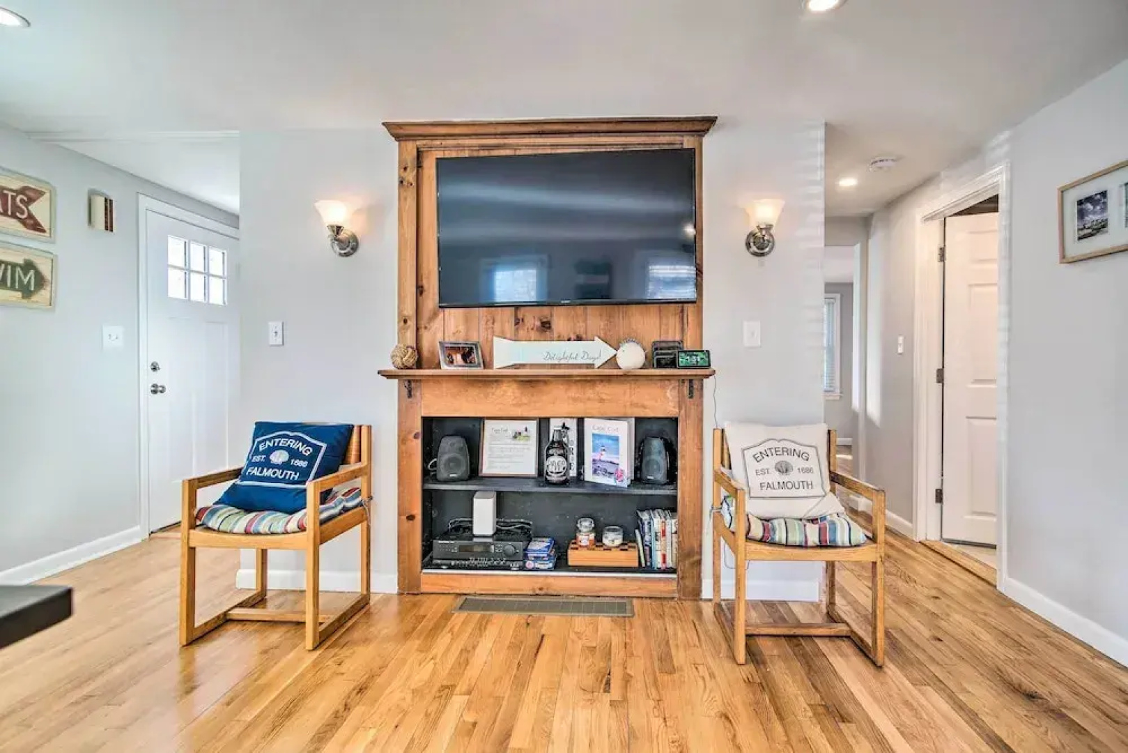Walk to Great Pond: Spacious East Falmouth Home