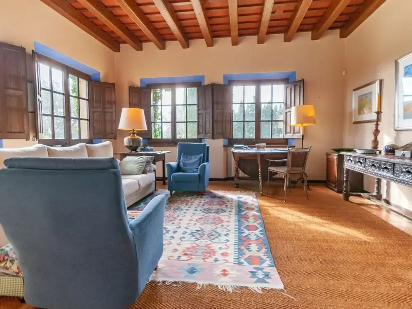 Completely Renovated Stone Farmhouse for 8 With Private Swimming Pool