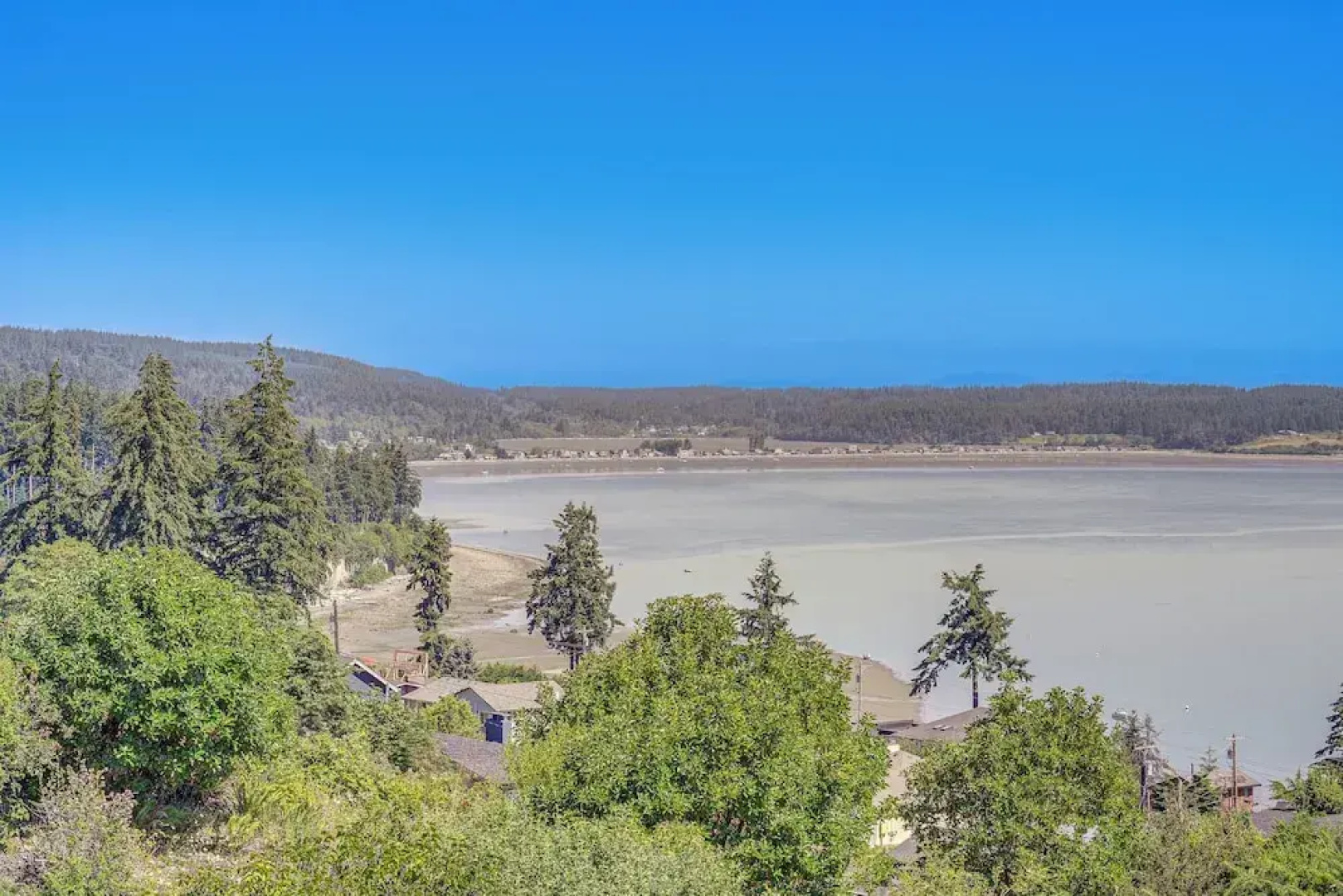 Spacious Camano Home w/ Hot Tub & Water Views!