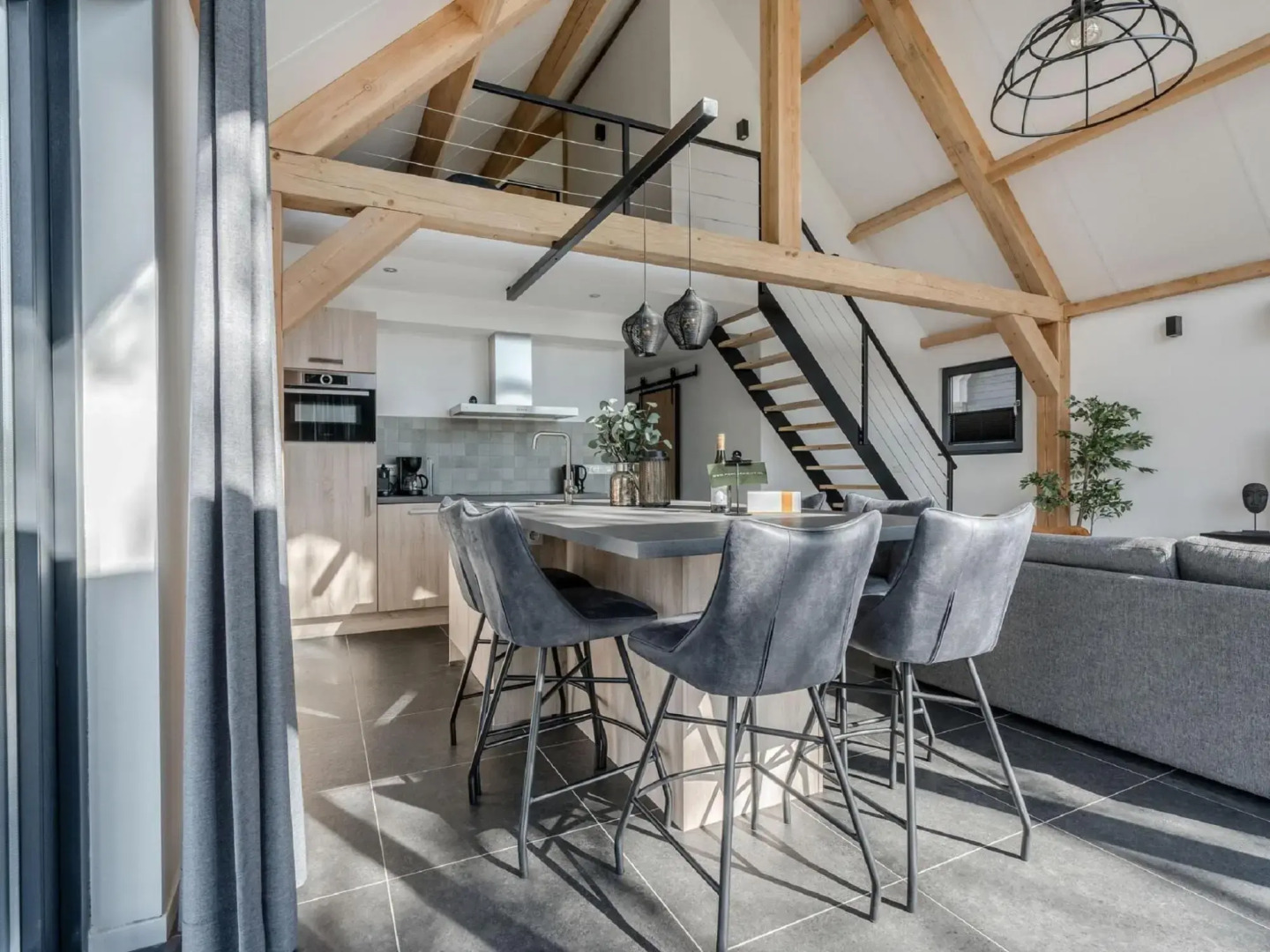 Beautiful house with air conditioning in a holiday park in Brabant