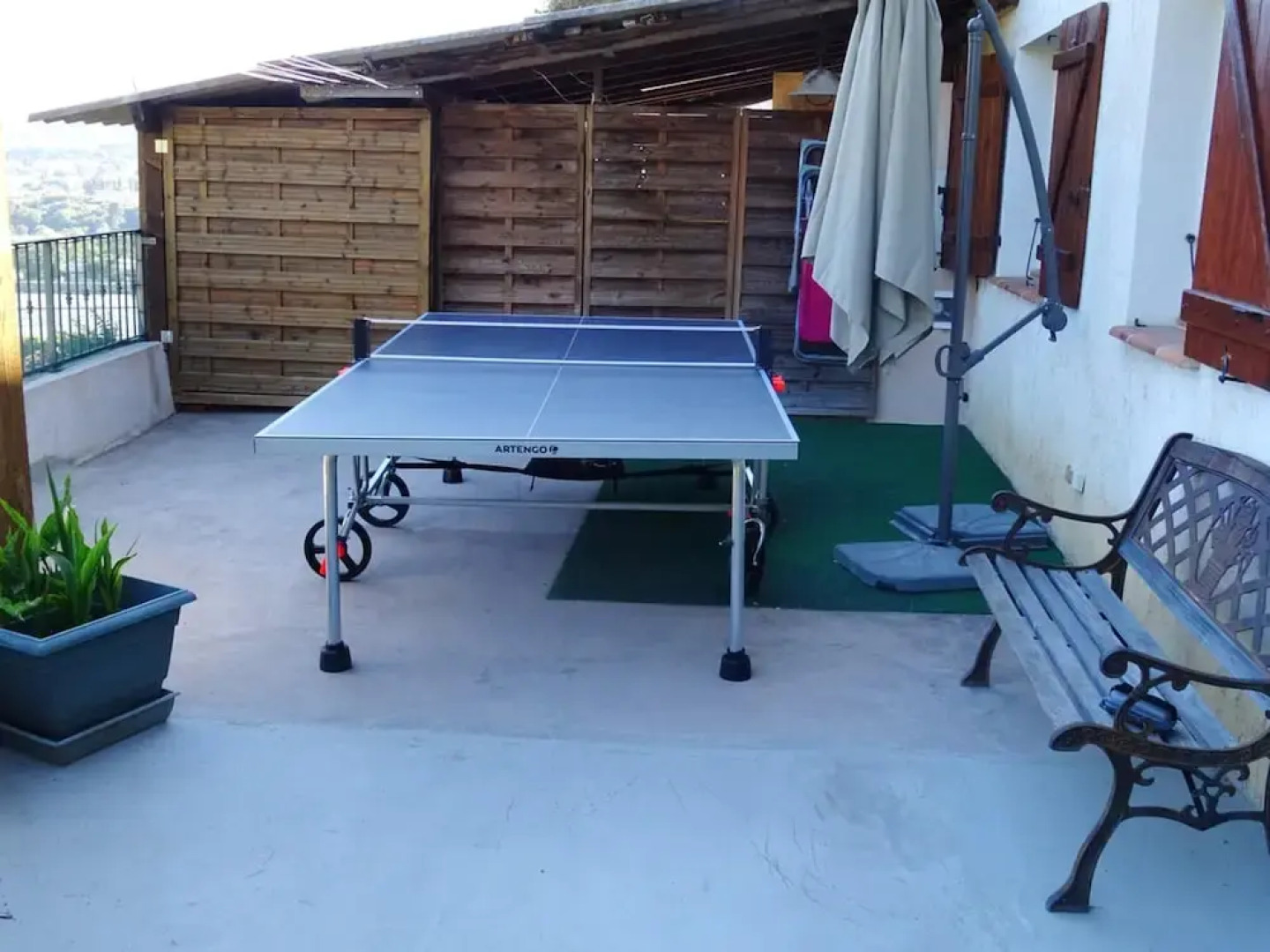 Apartment with One Bedroom in Castagniers, with Wonderful Mountain View, Shared Pool, Furnished Garden - 15 Km From the Beach