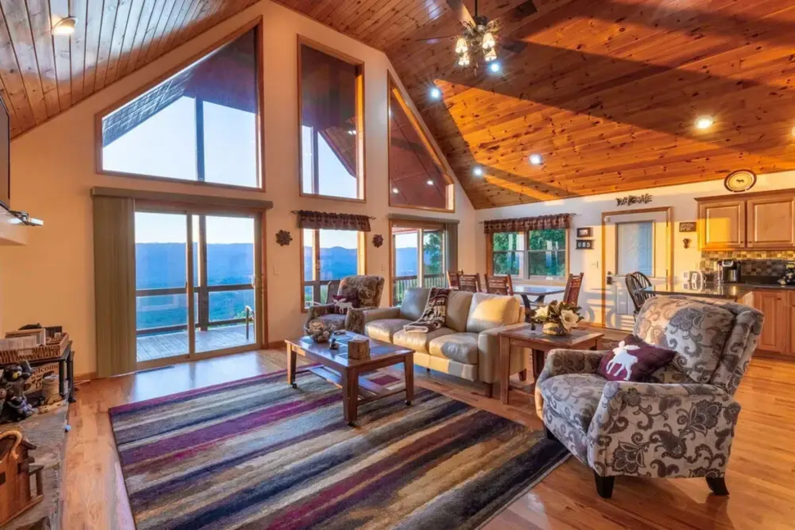 The Blue Ridge Mountain Top Cabin