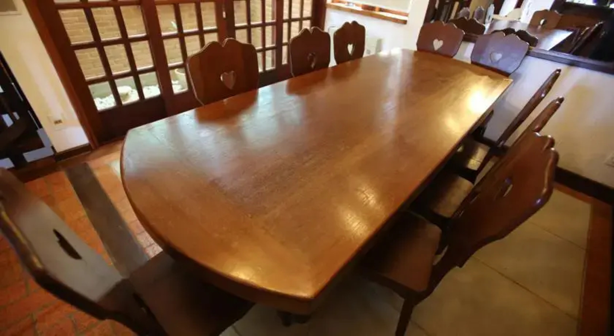 Linda Casa nas montanhas